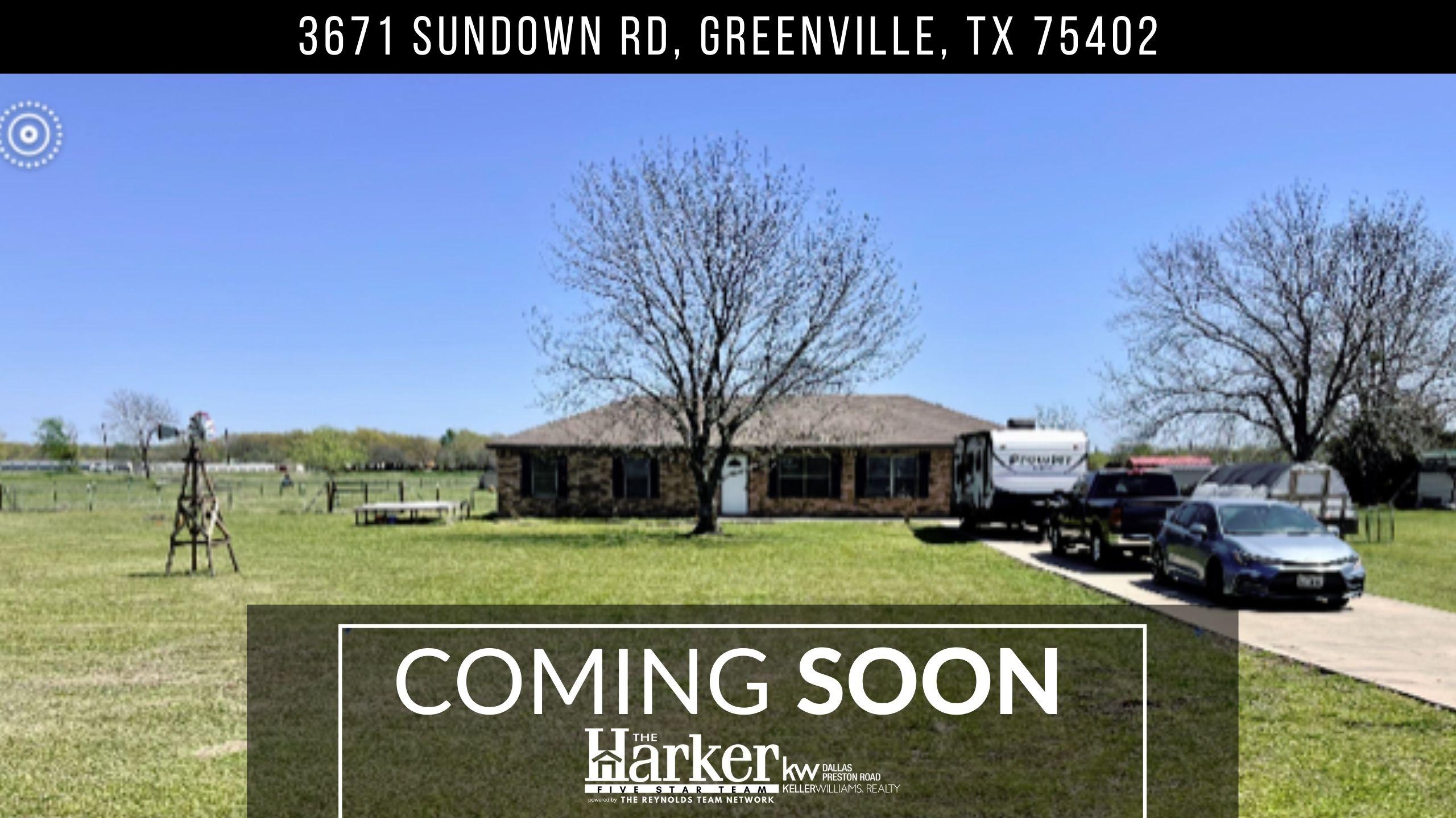 3671 Sundown Rd, Greenville, TX 75402