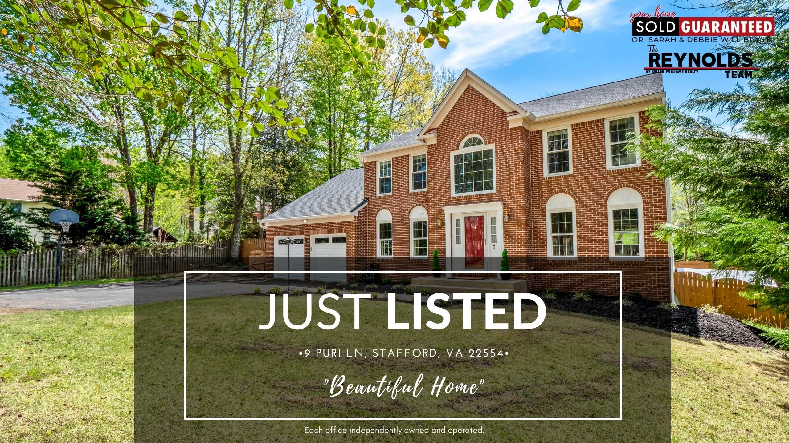 9 Puri Ln, Stafford, VA 22554