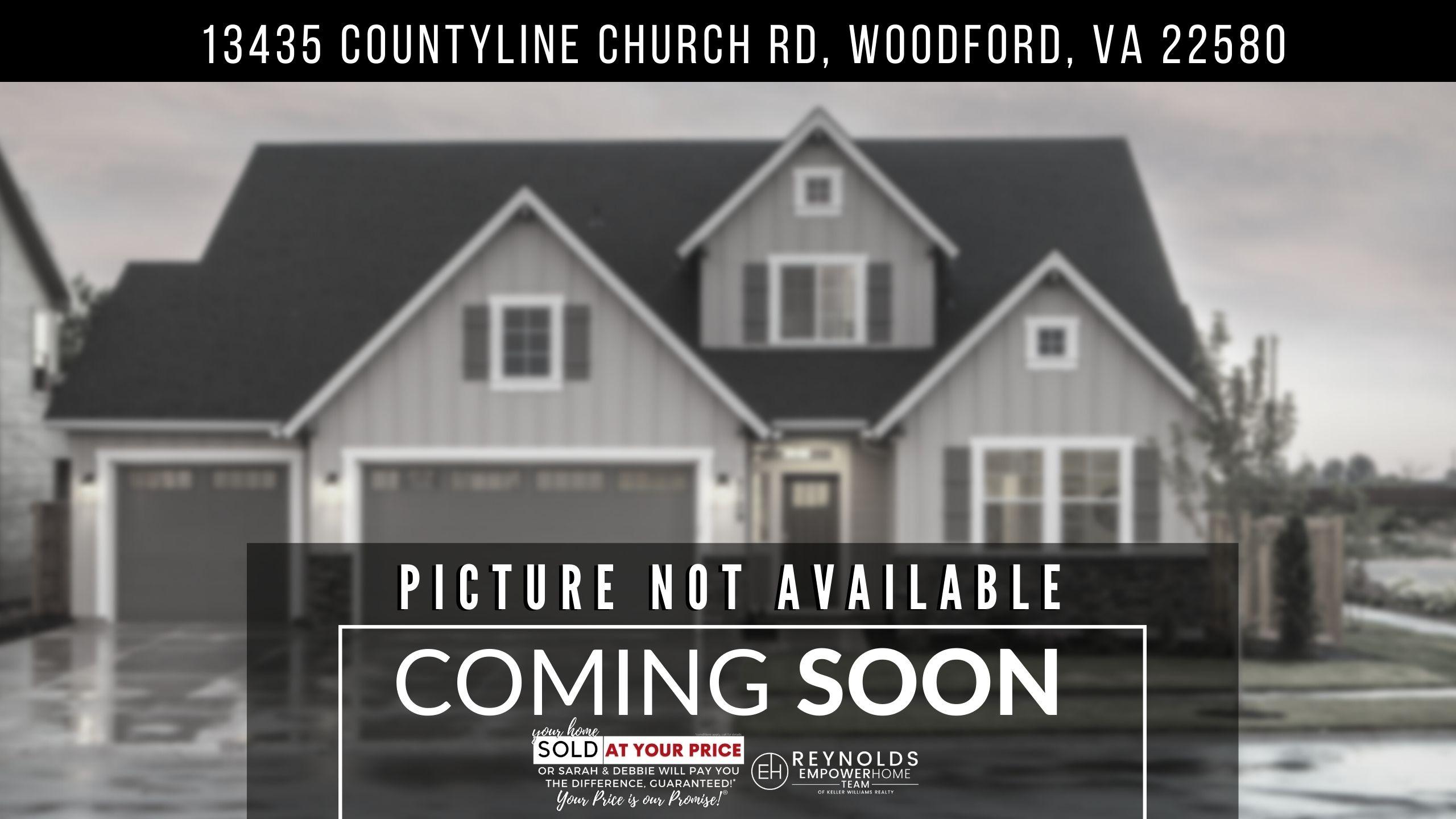 13435 Countyline Church Rd, Woodford, VA 22580