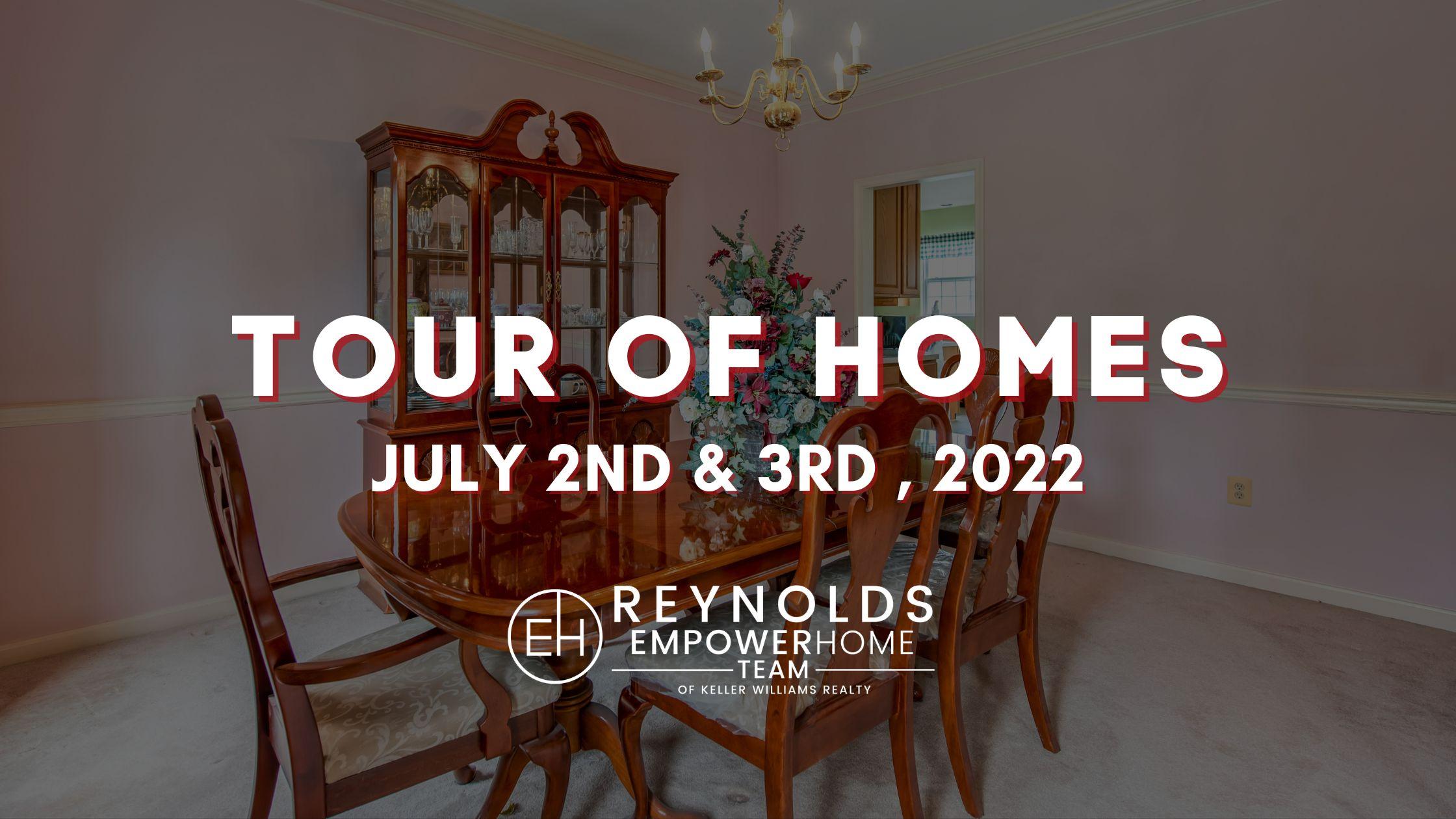 Tour of Homes In-Person July 2nd – 3rd