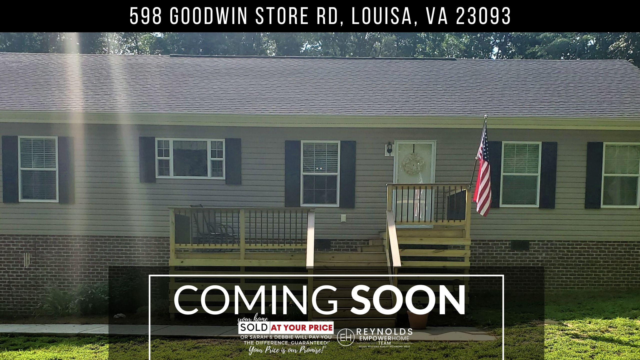 598 Goodwin Store Rd, Louisa, VA 23093