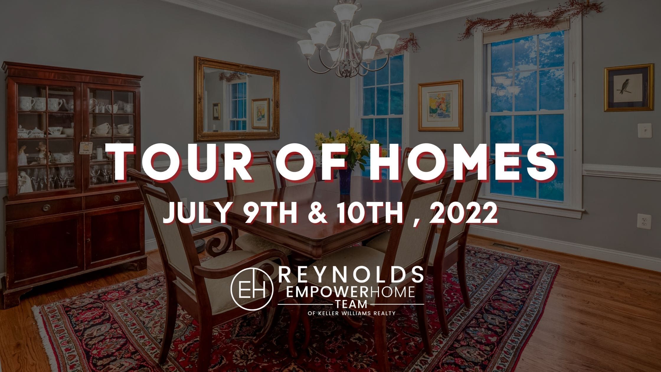 Tour of Homes In-Person July 9th -10th