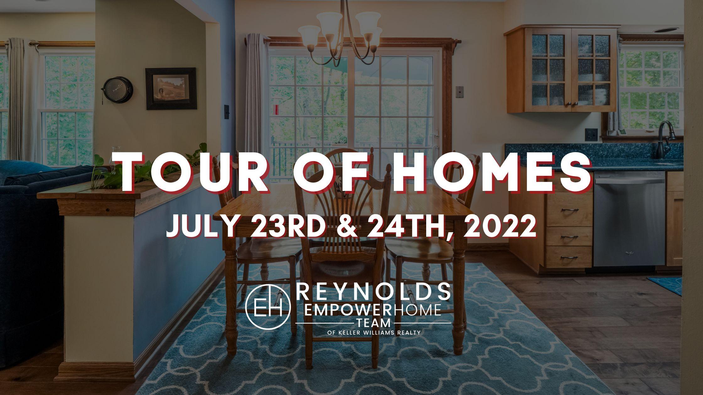 Tour of Homes In-Person July 23rd – 24th