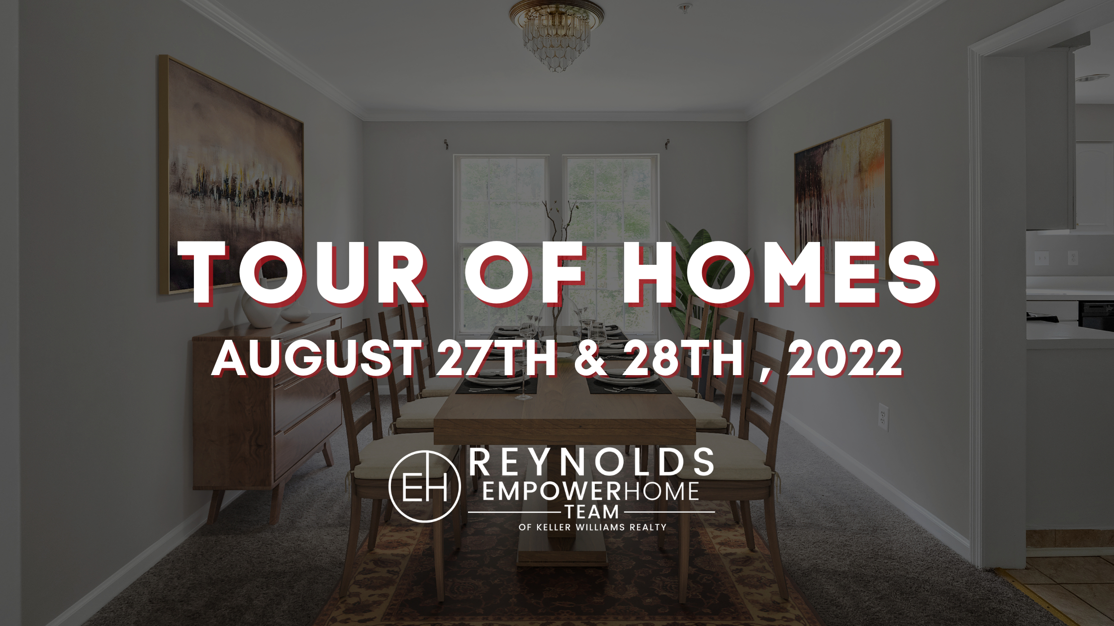 Tour of Homes In-Person August 27th – 28th