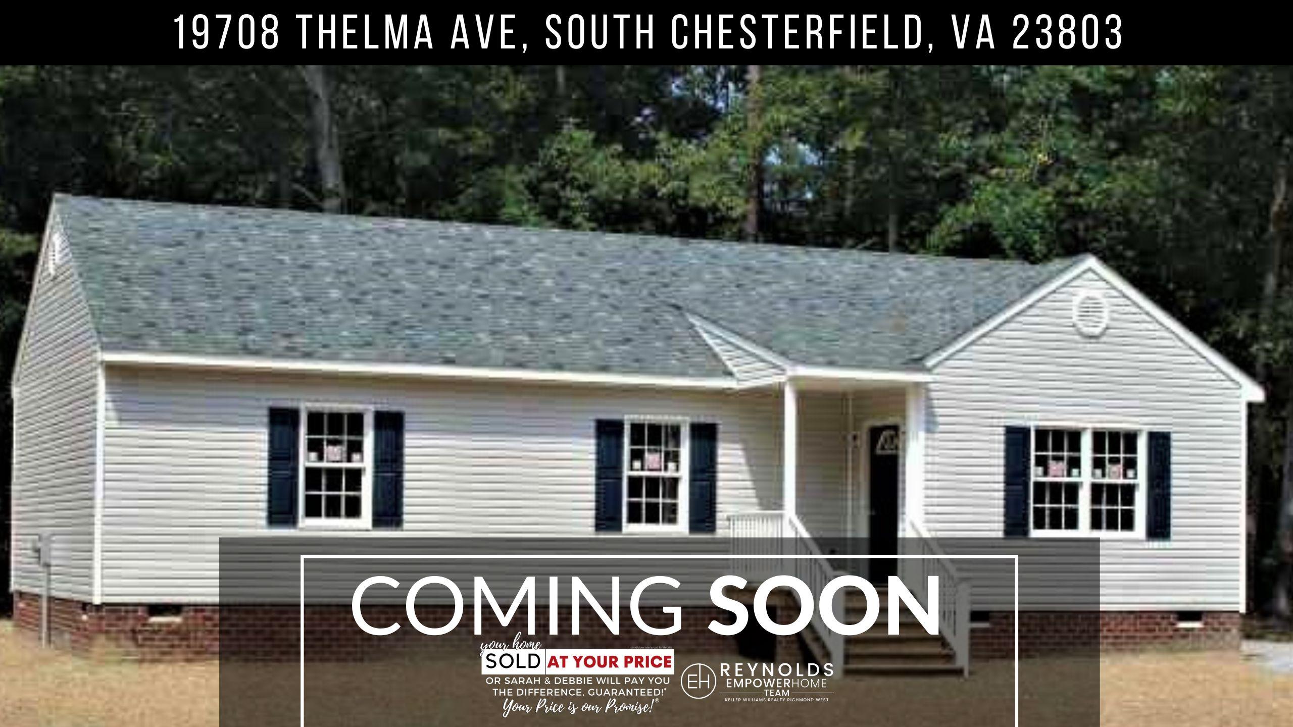 19708 Thelma Ave, South Chesterfield, VA 23803