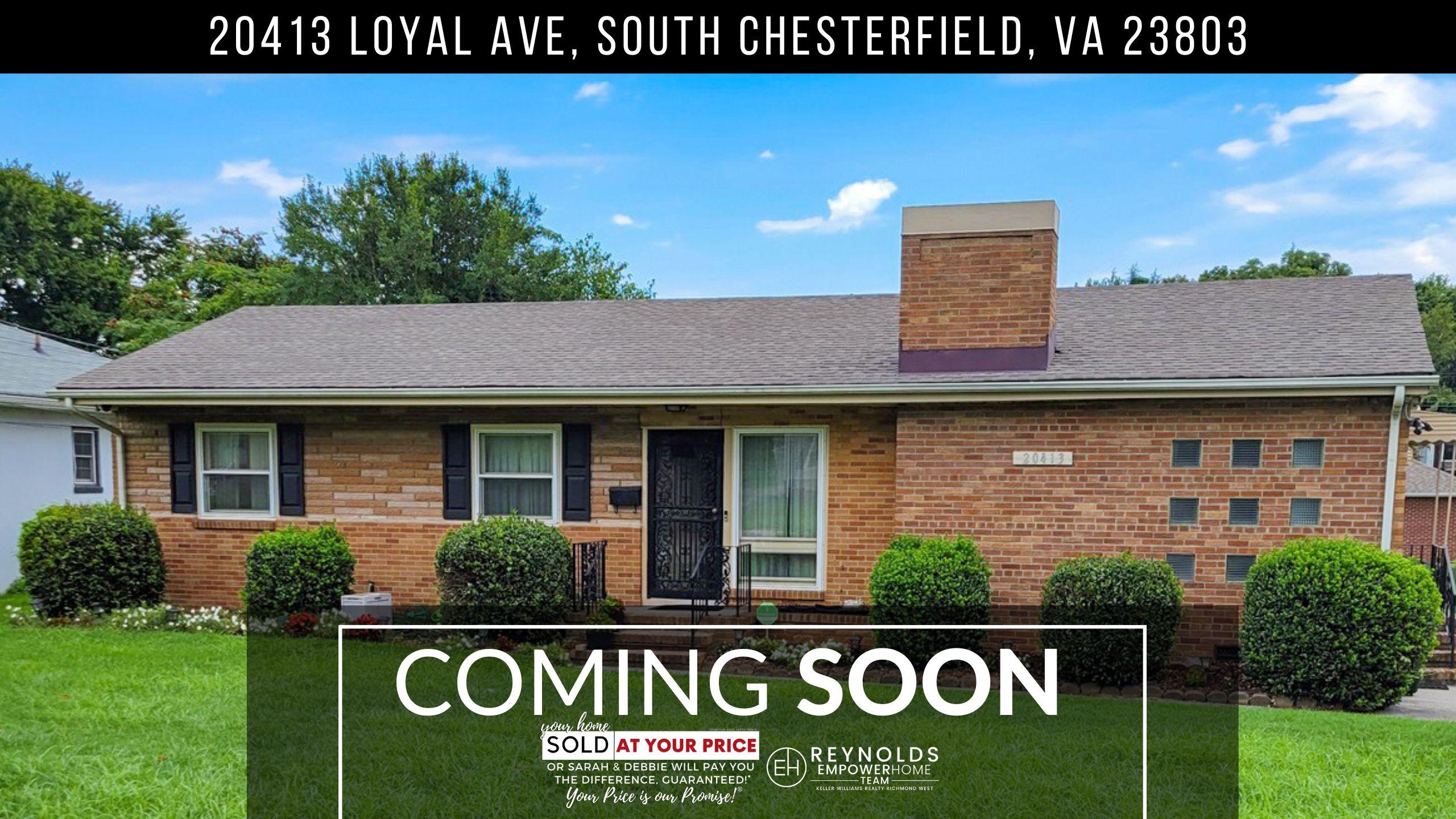 20413 Loyal Ave, South Chesterfield, VA 23803