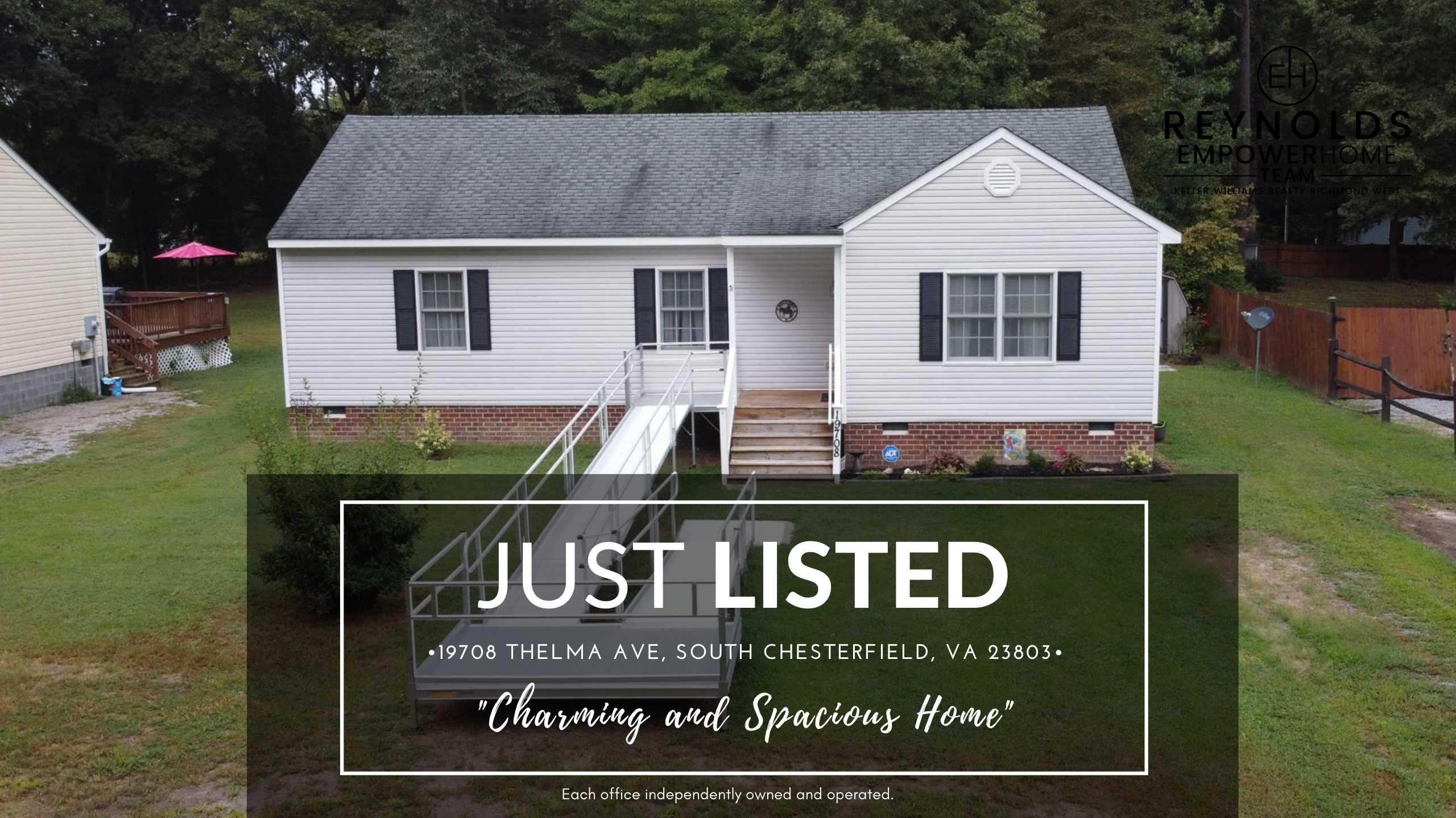 19708 Thelma Ave, South Chesterfield, VA 23803