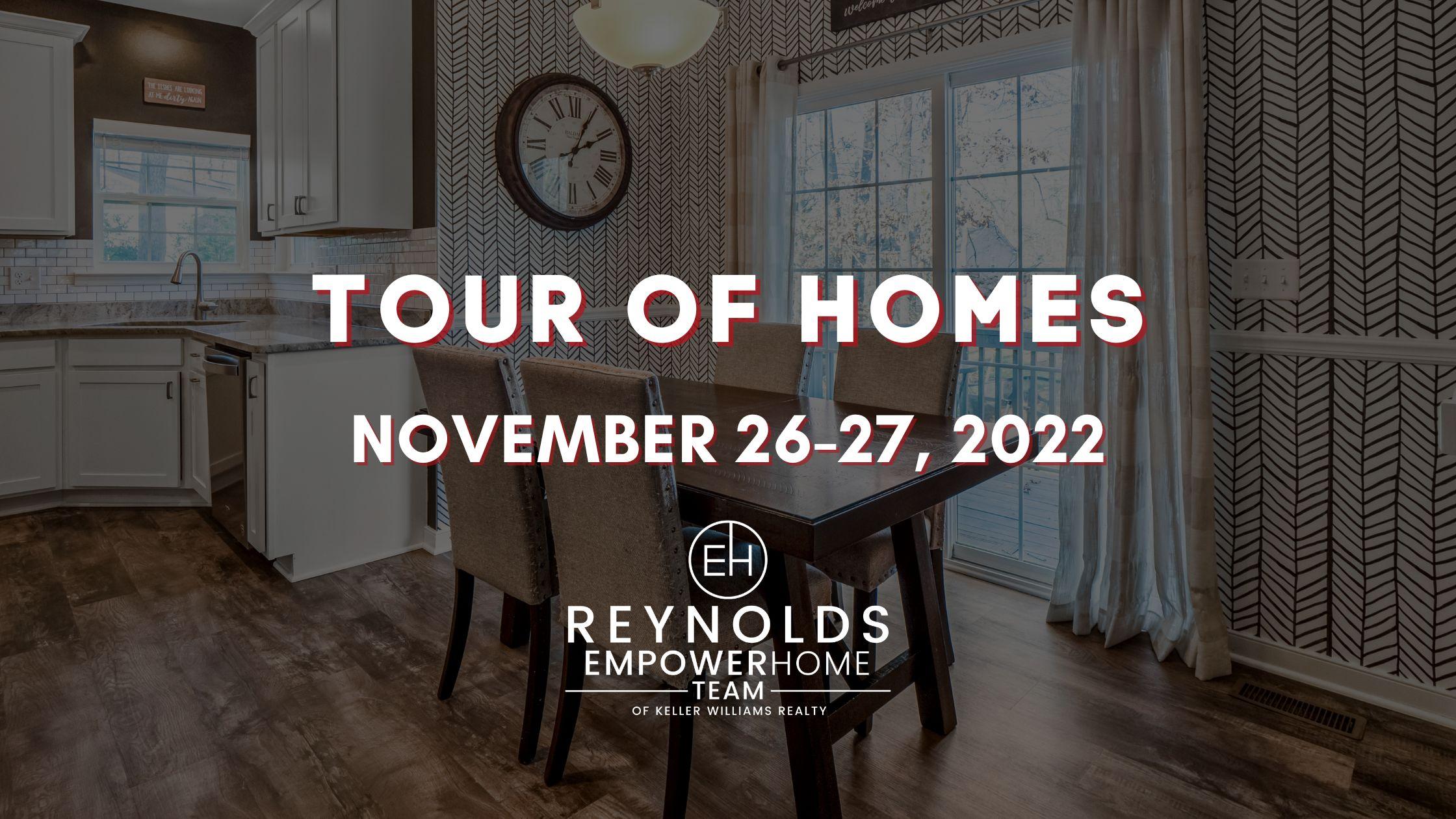 DC Metro Tour of Homes In-Person November 26-27