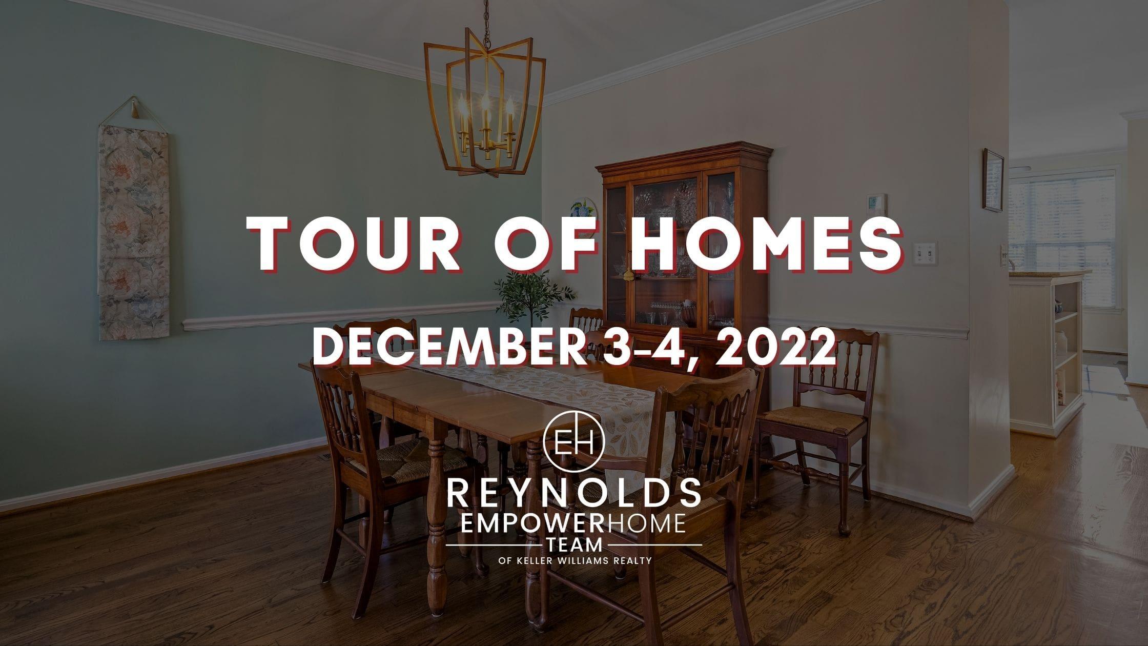 DC Metro Tour of Homes In-Person December 3-4