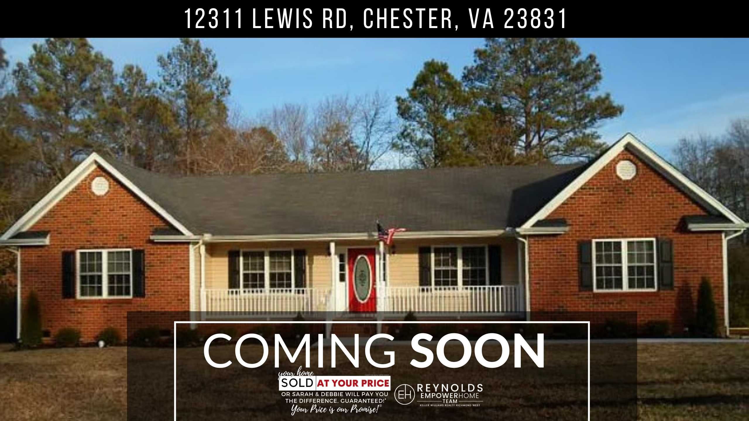 12311 Lewis Rd, Chester, VA 23831