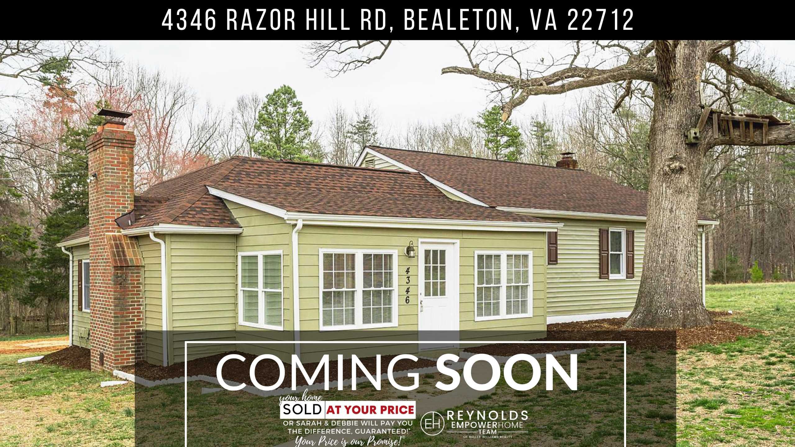 4346 Razor Hill Rd, Bealeton, VA 22712