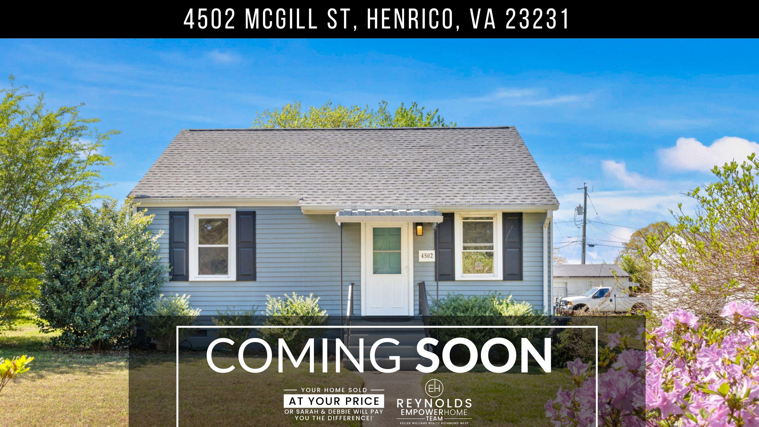 4502 Mcgill St, Henrico, VA 23231