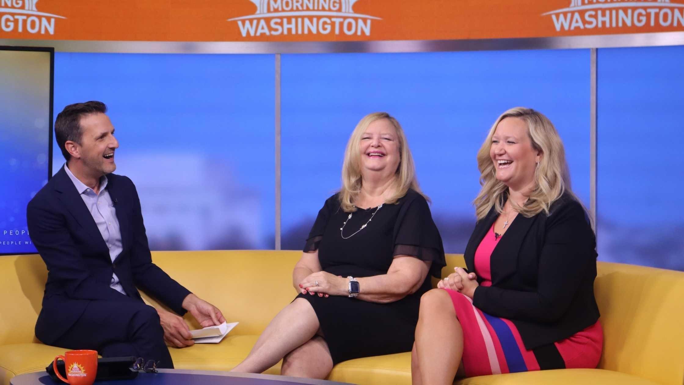 Sarah & Debbie Reynolds on Good Morning Washington!