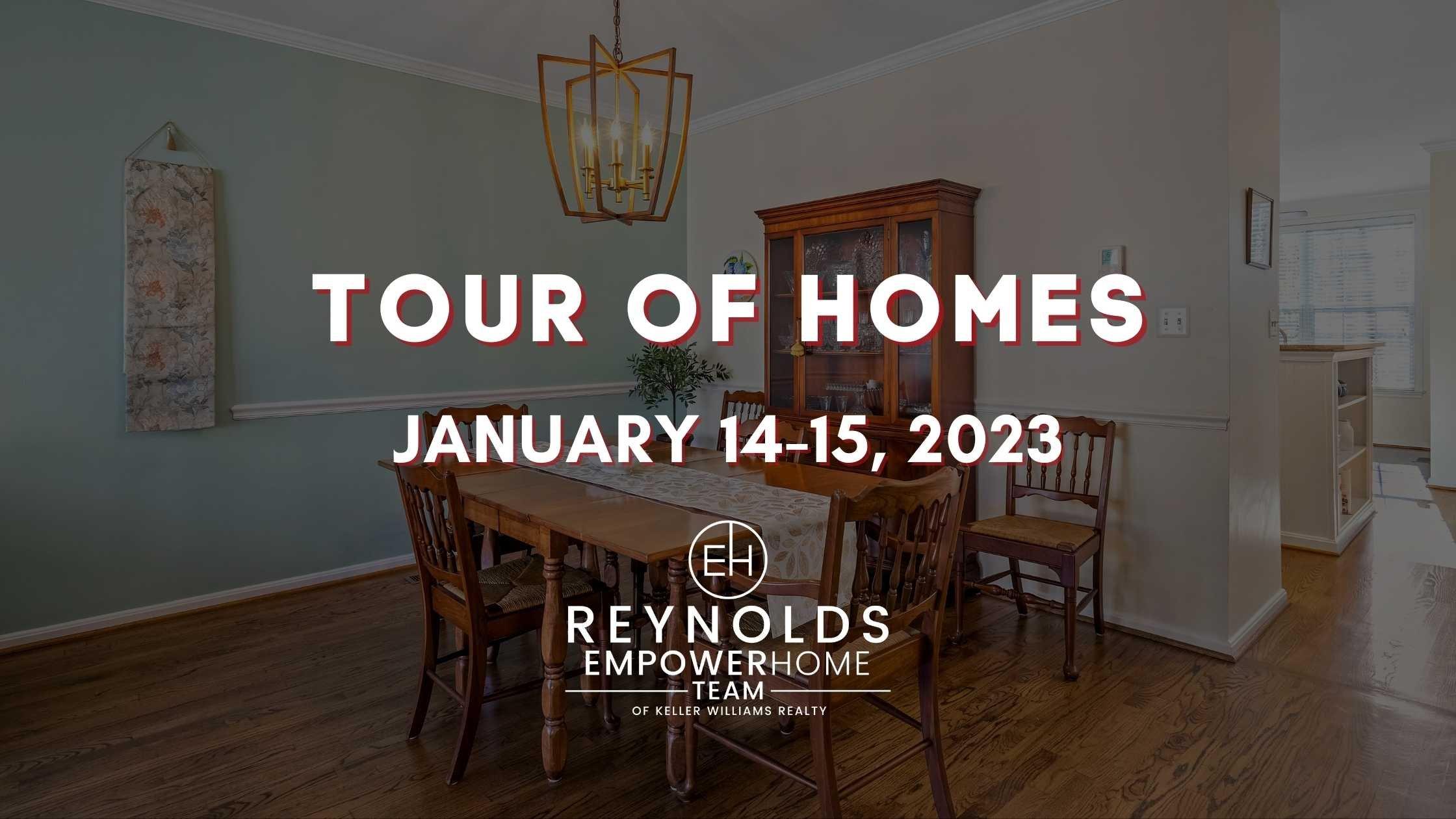 DC Metro Tour of Homes In-Person January 14-15