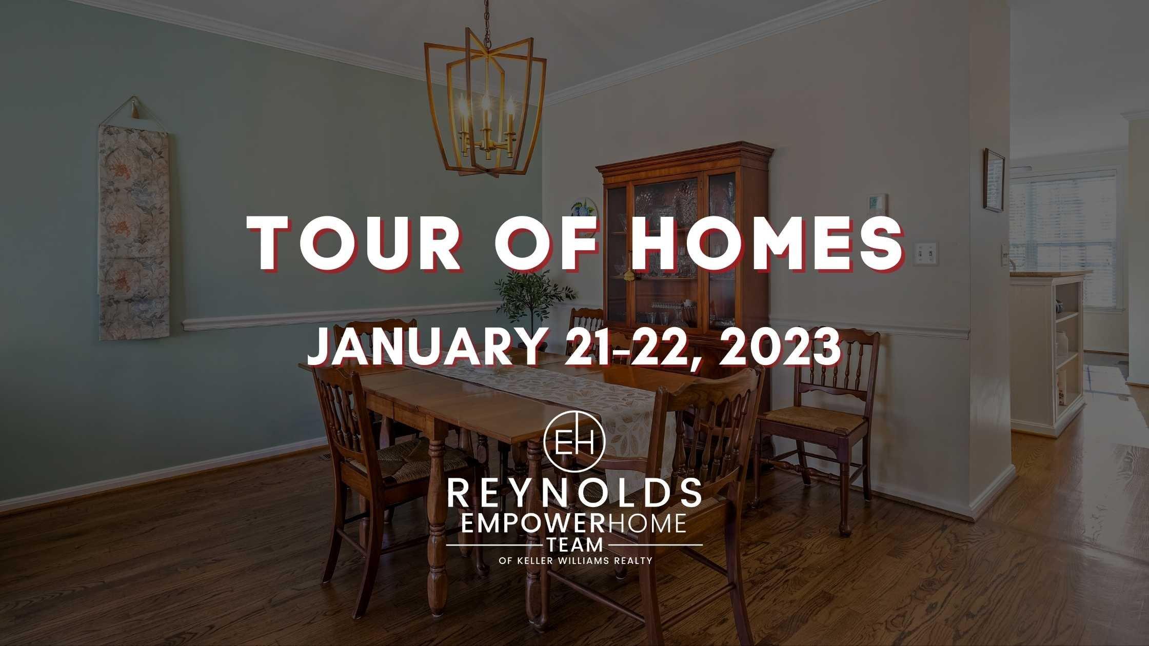 DC Metro Tour of Homes In-Person January 21-22