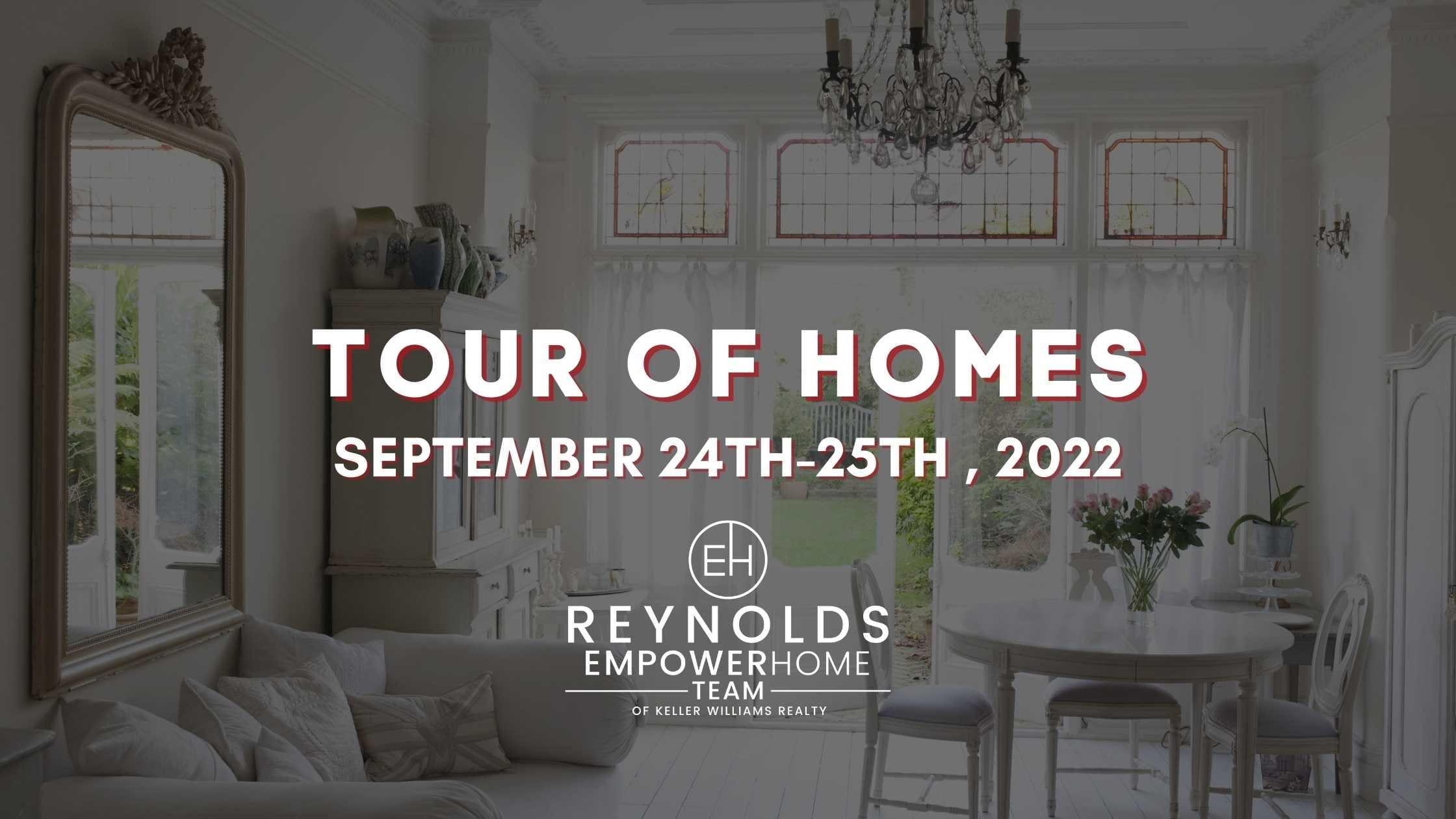 Tour of Homes In-Person September 24-25