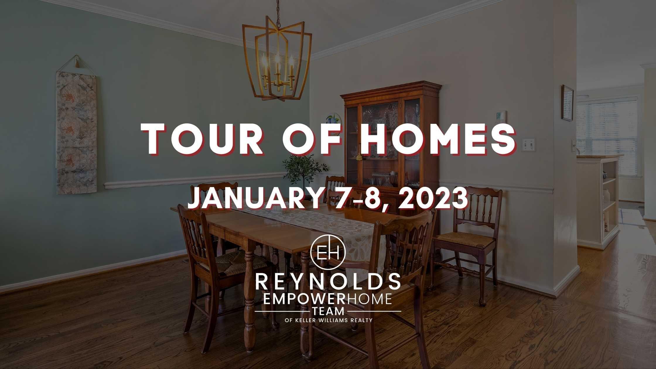 DC Metro Tour of Homes In-Person January 7-8