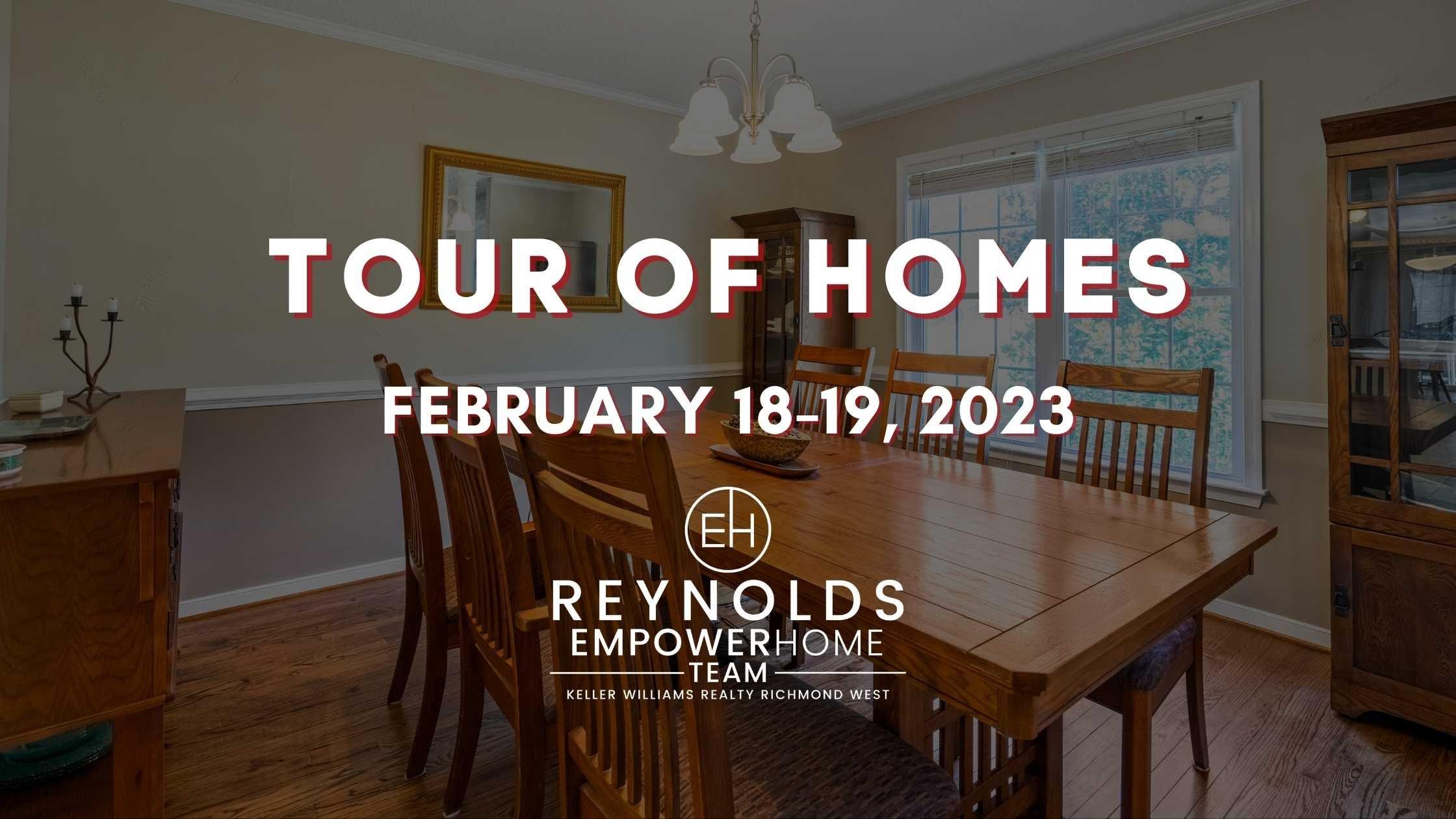 Richmond Tour of Homes In-Person February 18 & 19