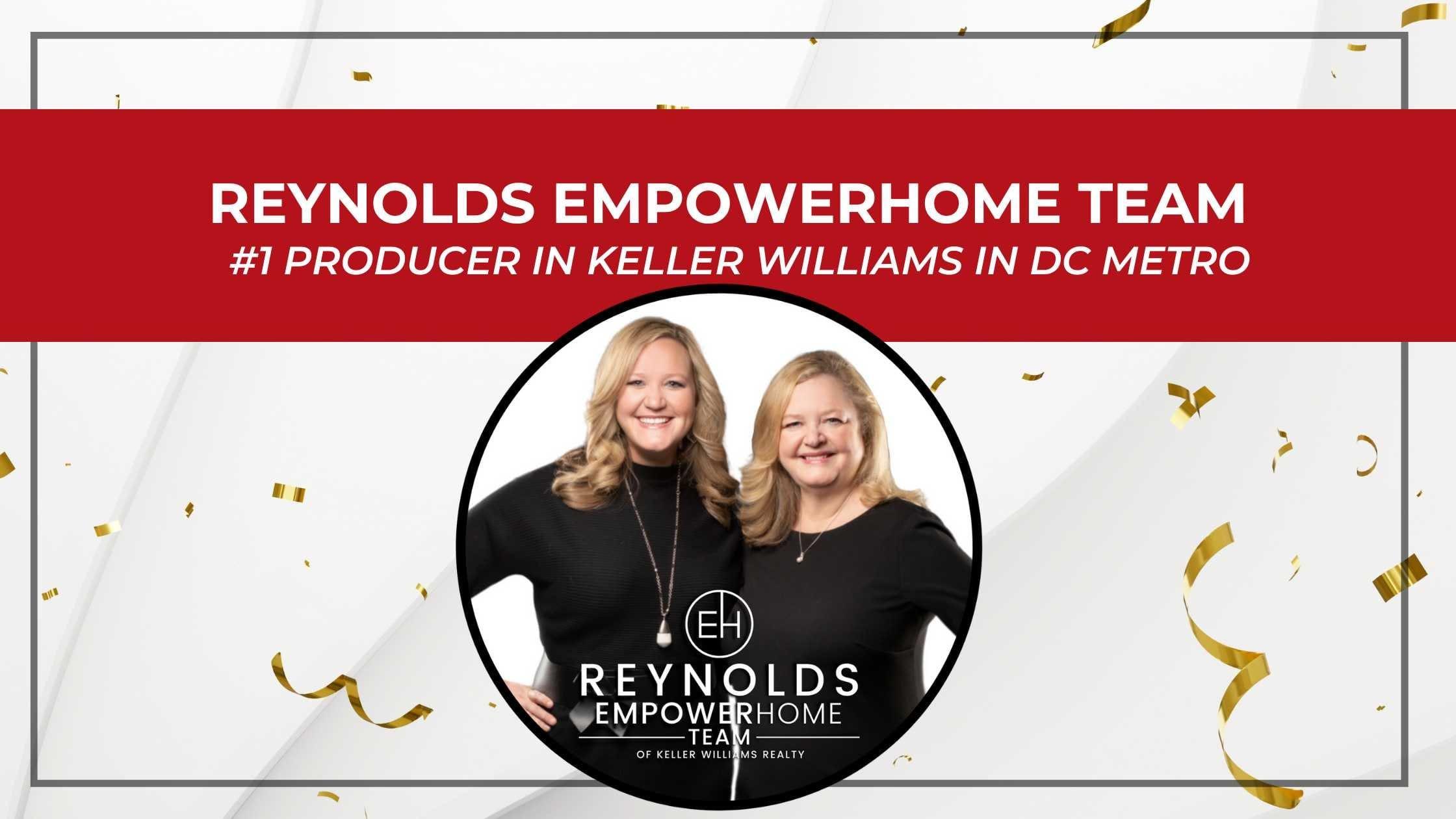 Reynolds EmpowerHome Team Named the #1 Producer for Keller Williams in 2022 – DC Metro