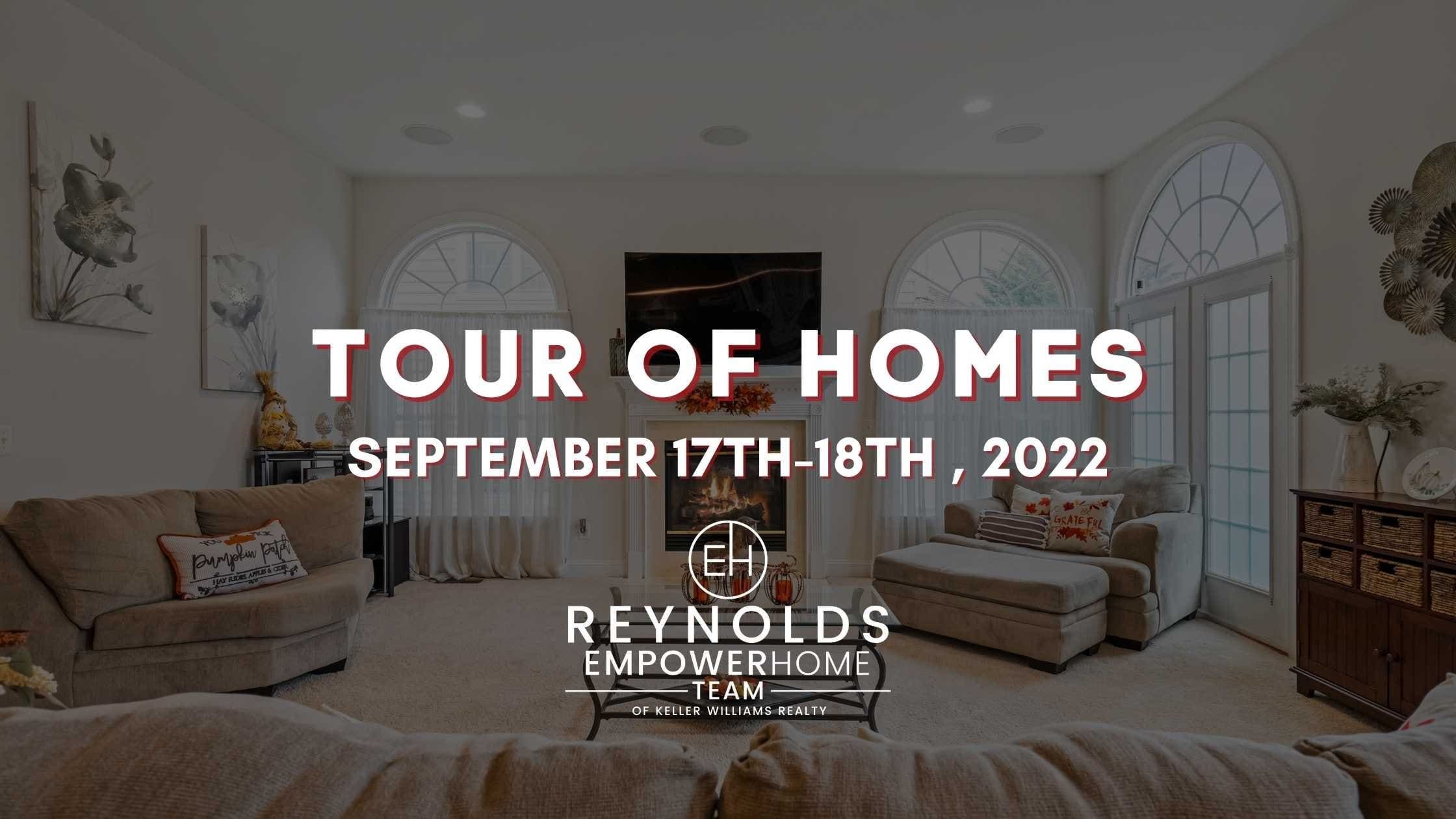 Tour of Homes In-Person September 17-18
