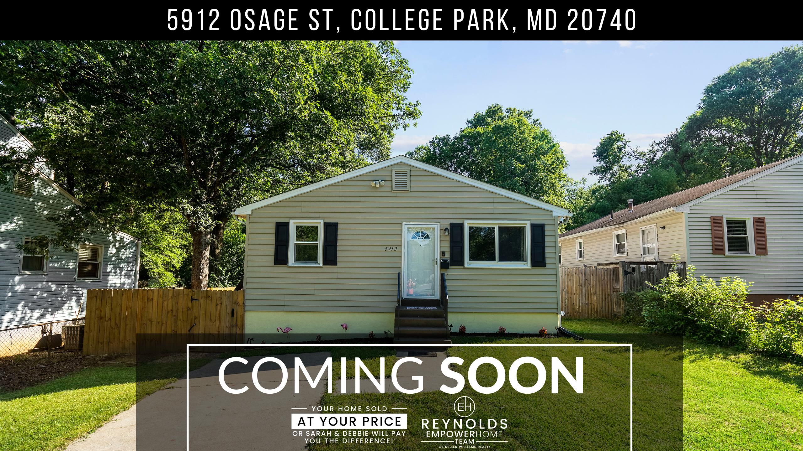 5912 Osage St, College Park, MD 20740