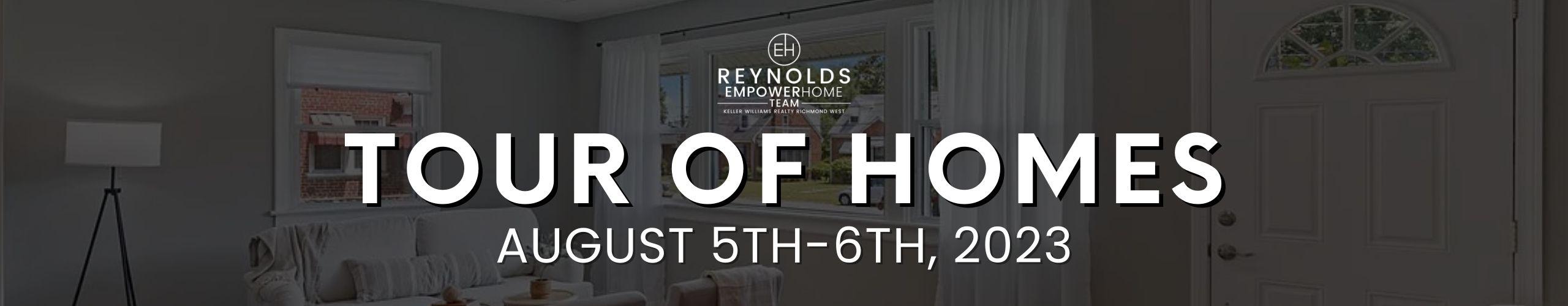 Richmond Tour of Homes In-Person August 5-6