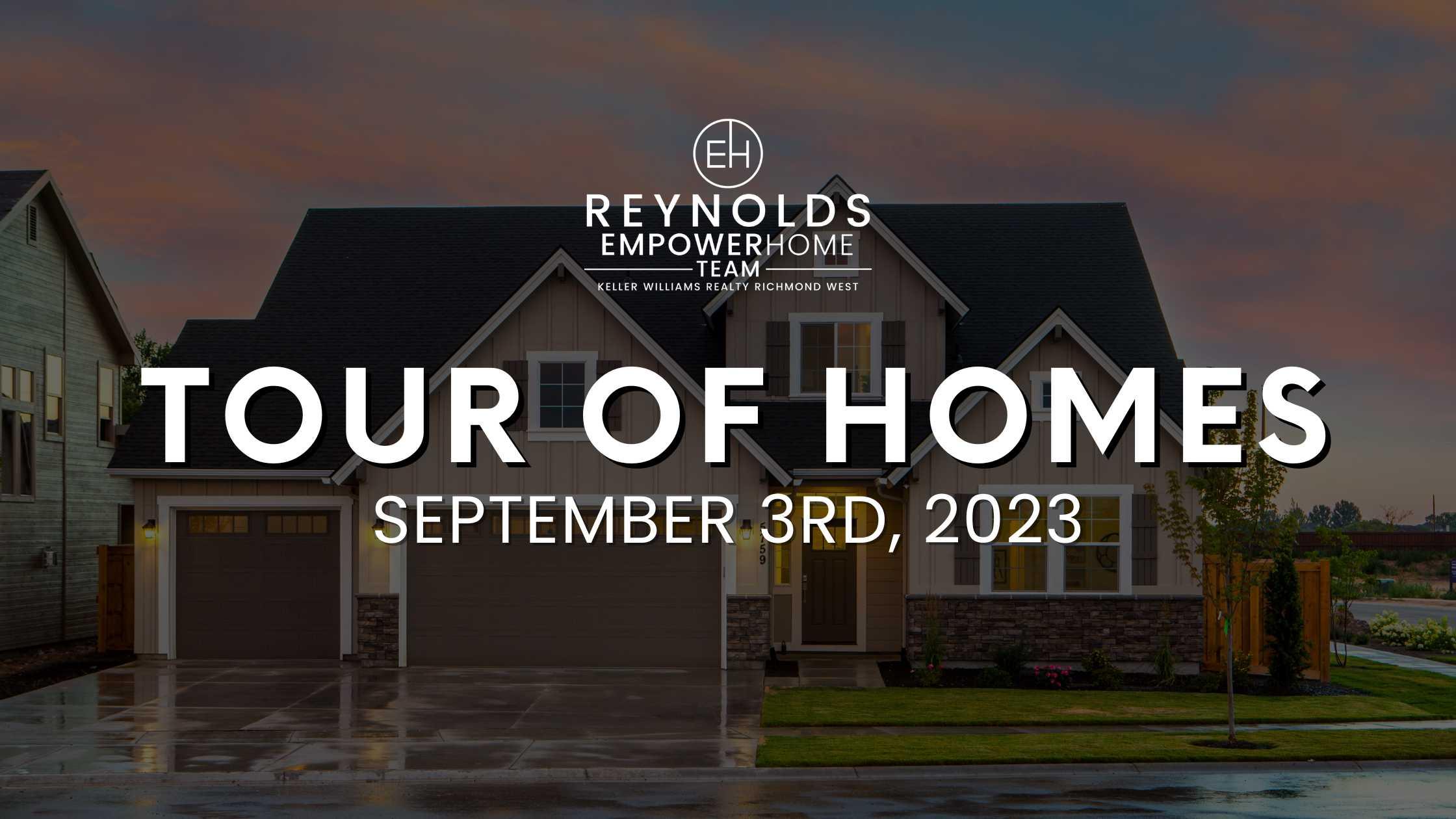 Richmond Tour of Homes In-Person September 3rd