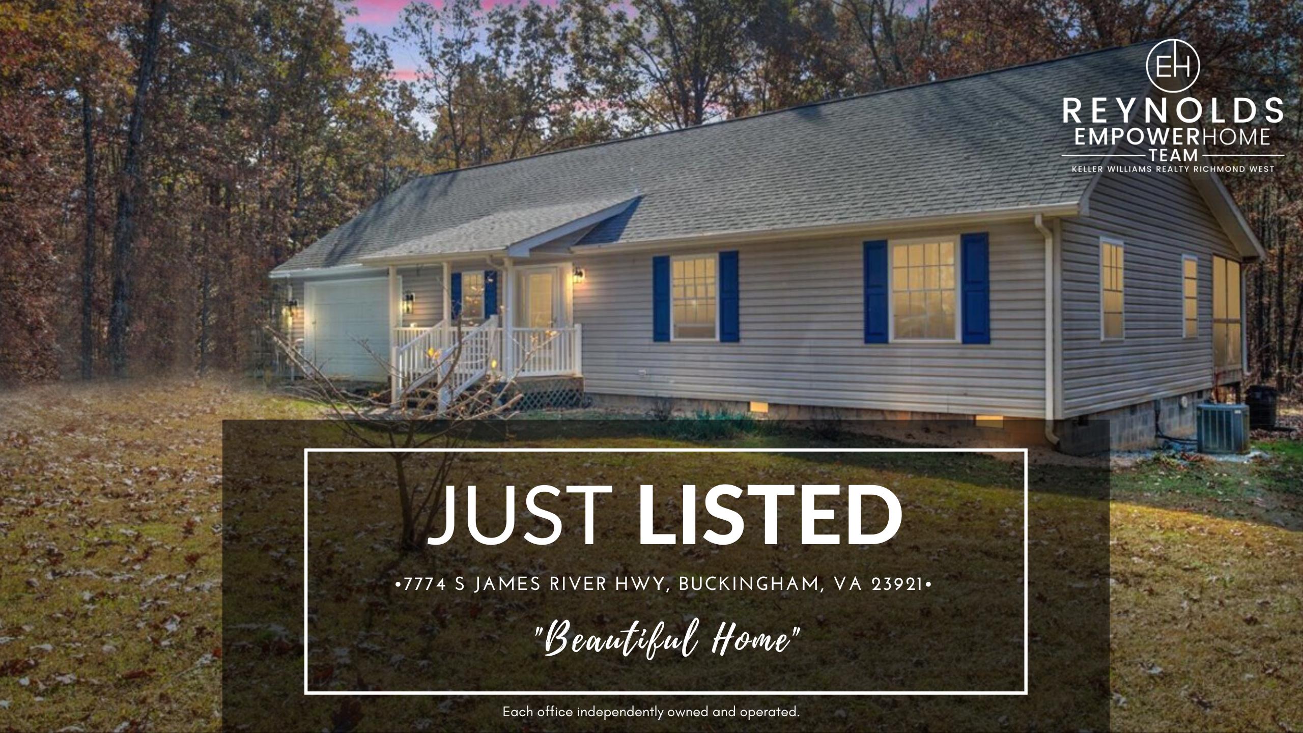 7774 S James River Hwy, Buckingham, VA 23921