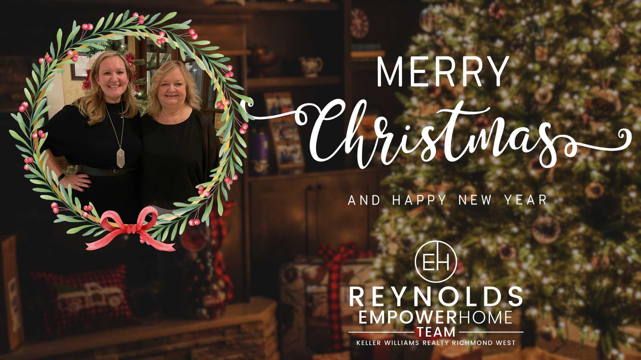 Merry Christmas Wishes from Sarah, Debbie, and Reynolds EmpowerHome Team