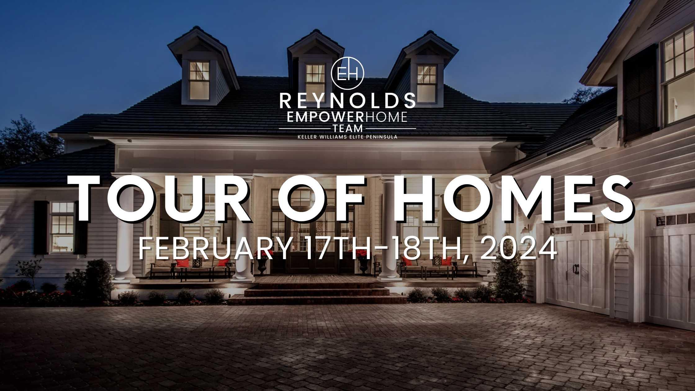 Hampton Roads Tour of Homes In-Person February 17-18