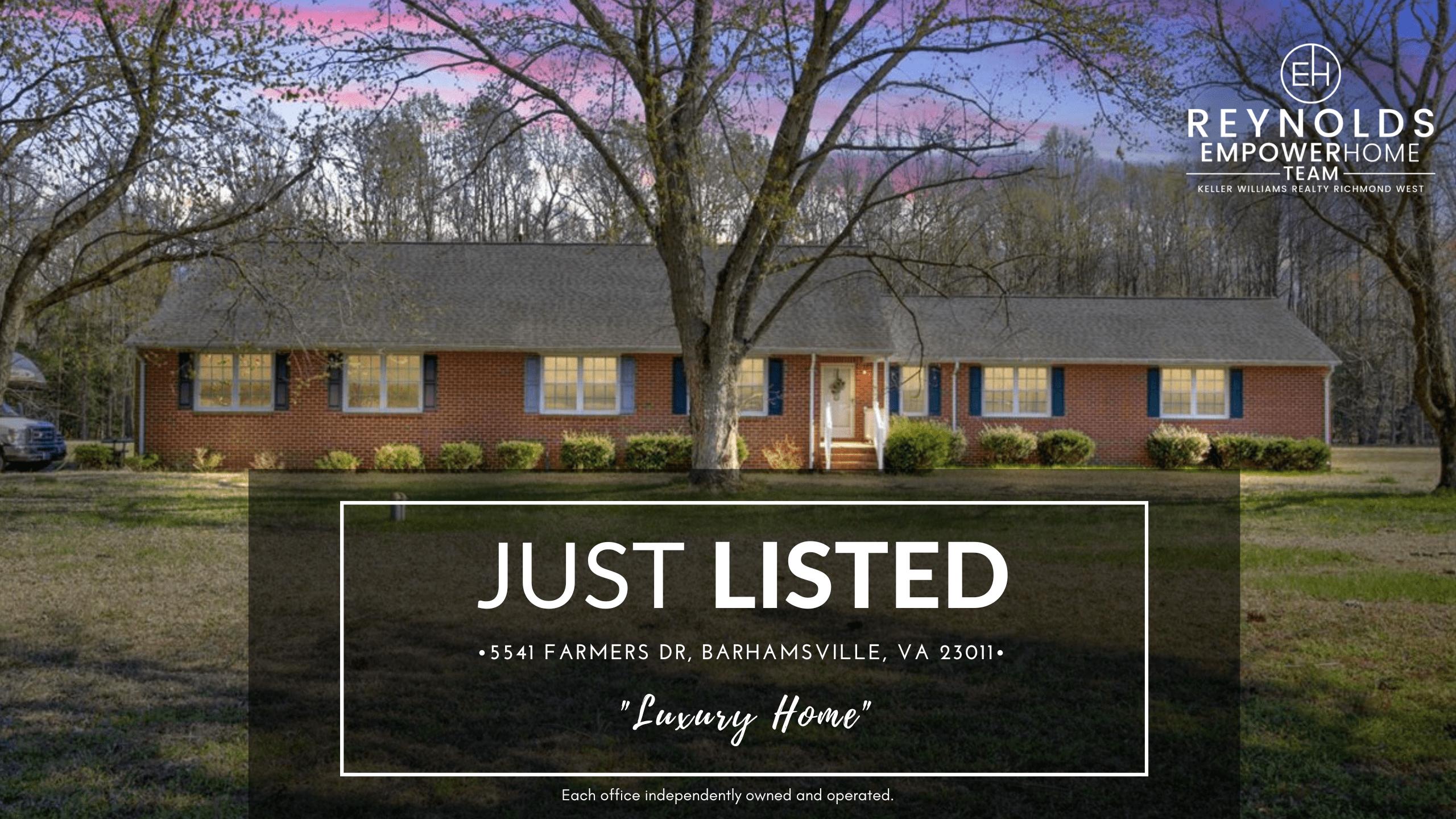 5541 Farmers Dr, Barhamsville, VA 23011