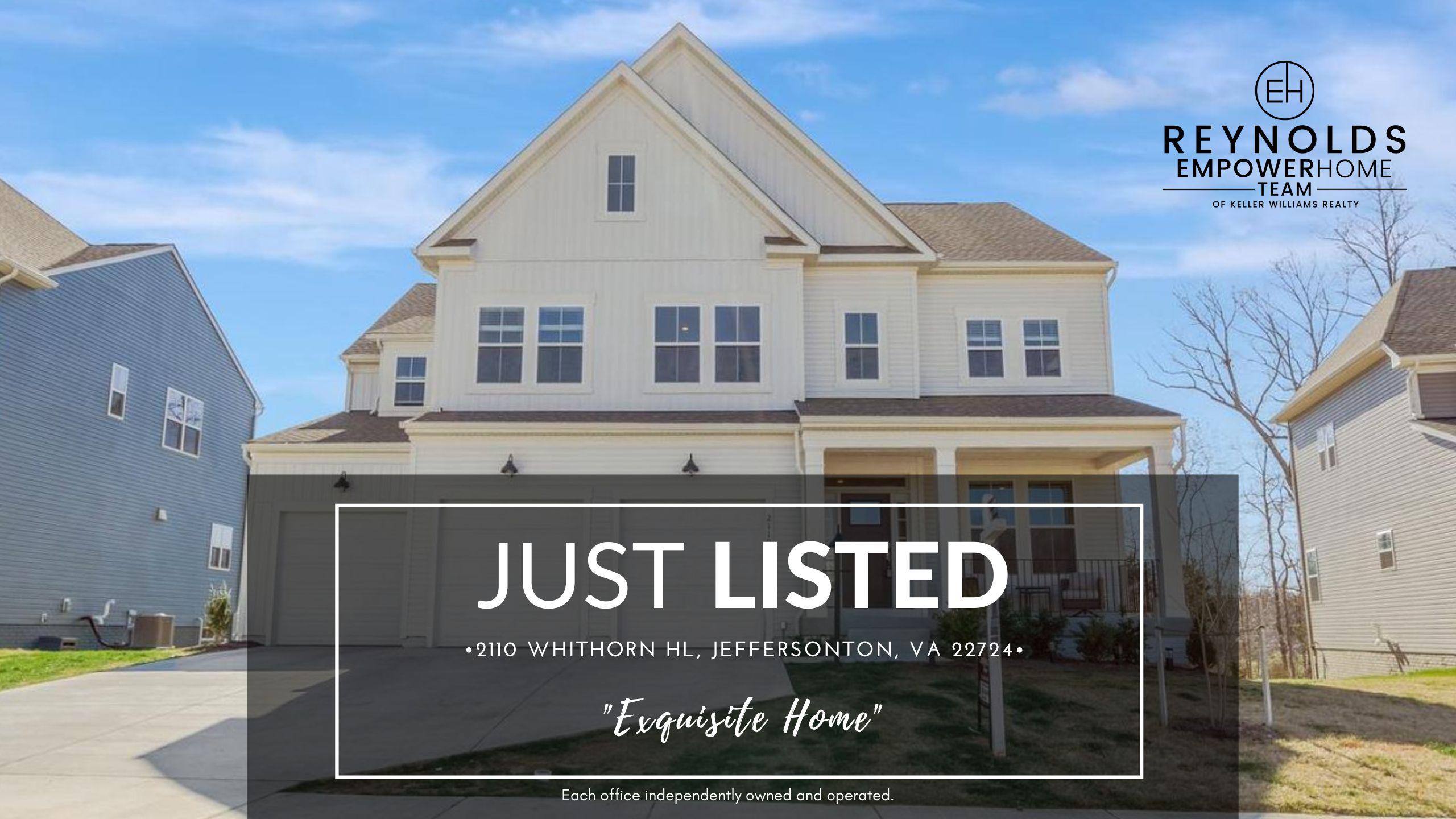 2110 Whithorn Hl, Jeffersonton, VA 22724