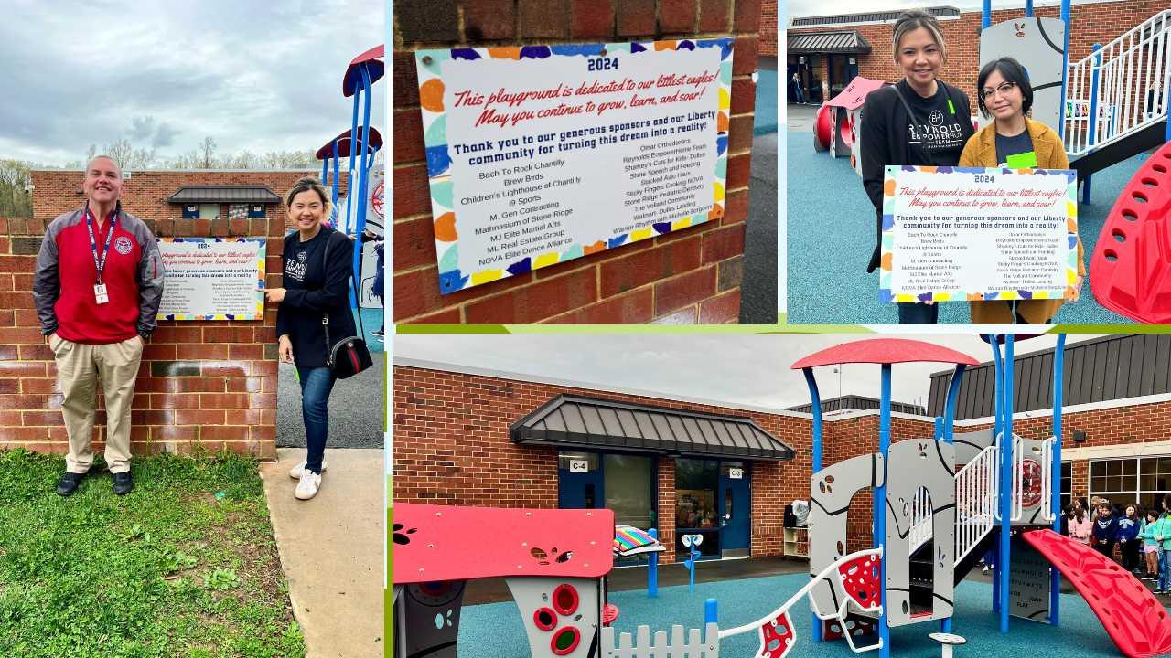 Celebrating Liberty Elementary’s New Playground!