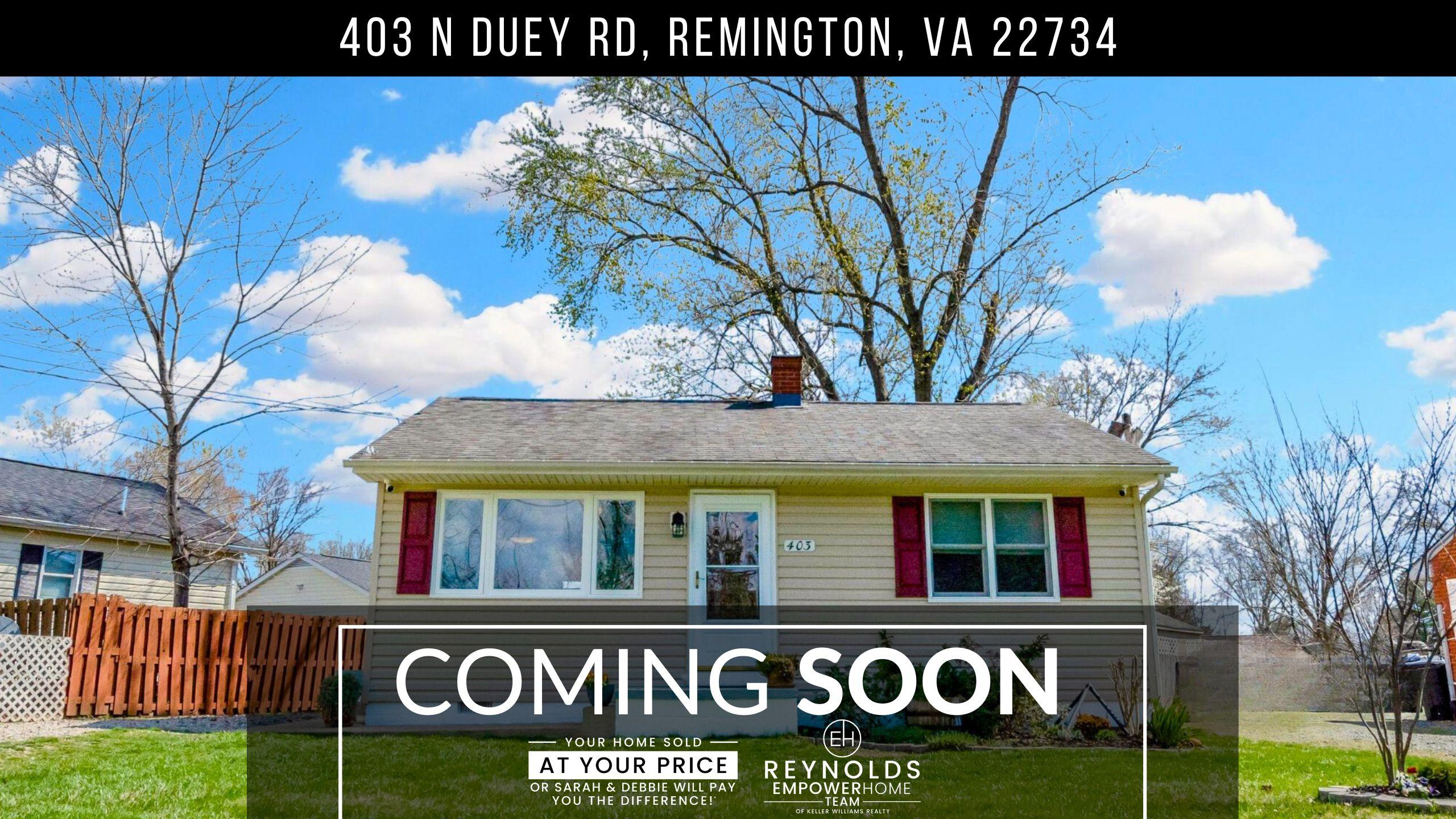 403 N Duey Rd, Remington, VA 22734