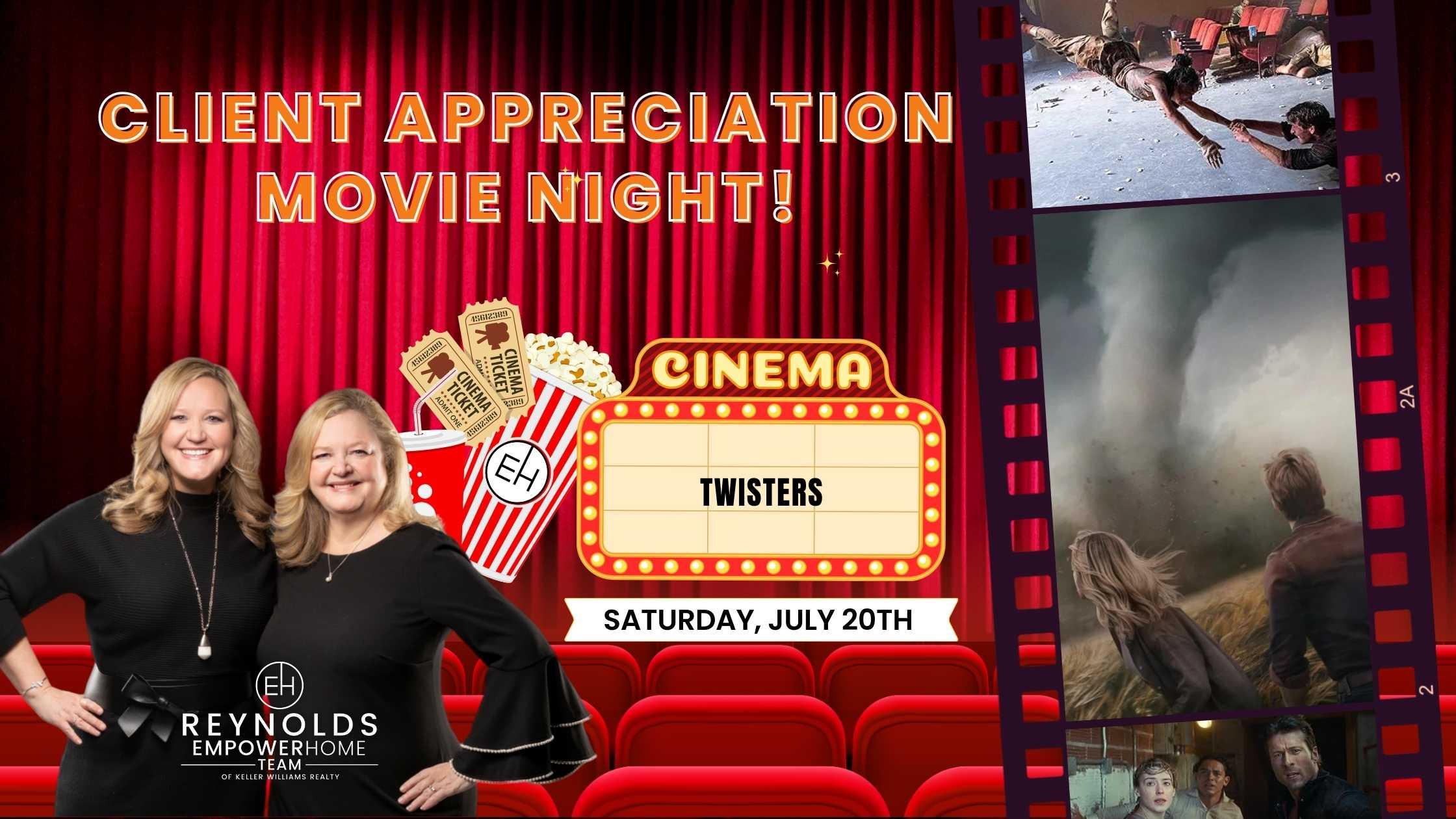 Client Appreciation Spotlight: Join Our Team for a Memorable Summer Movie Night Experience!