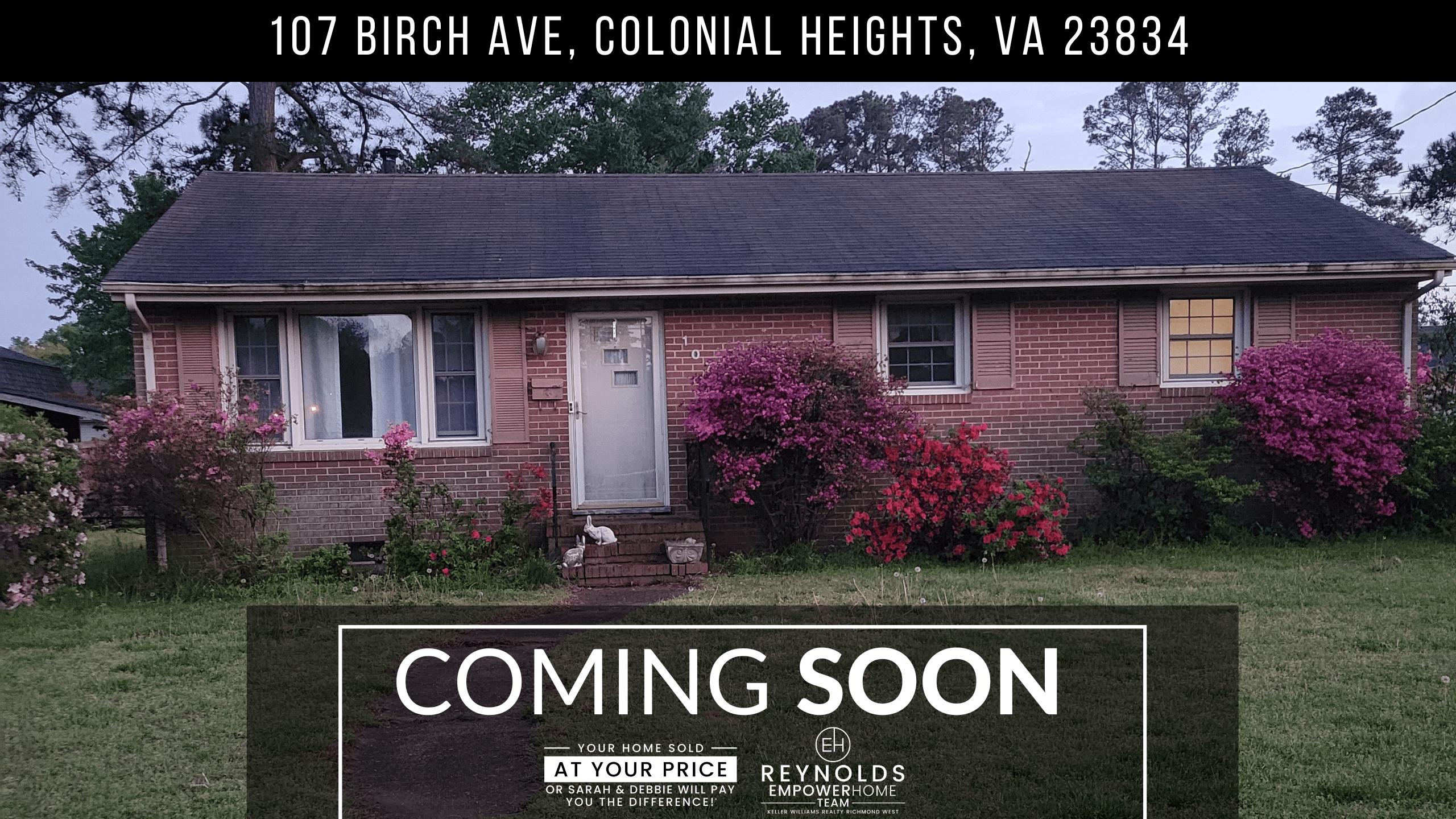 107 Birch Ave, Colonial Heights, VA 23834