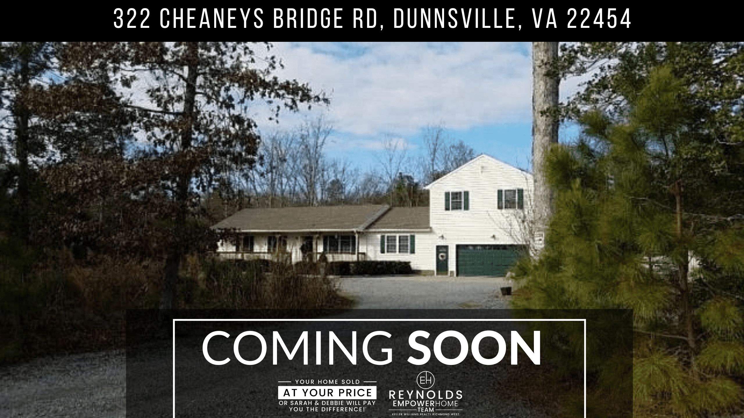 322 Cheaneys Bridge Rd, Dunnsville, VA 22454