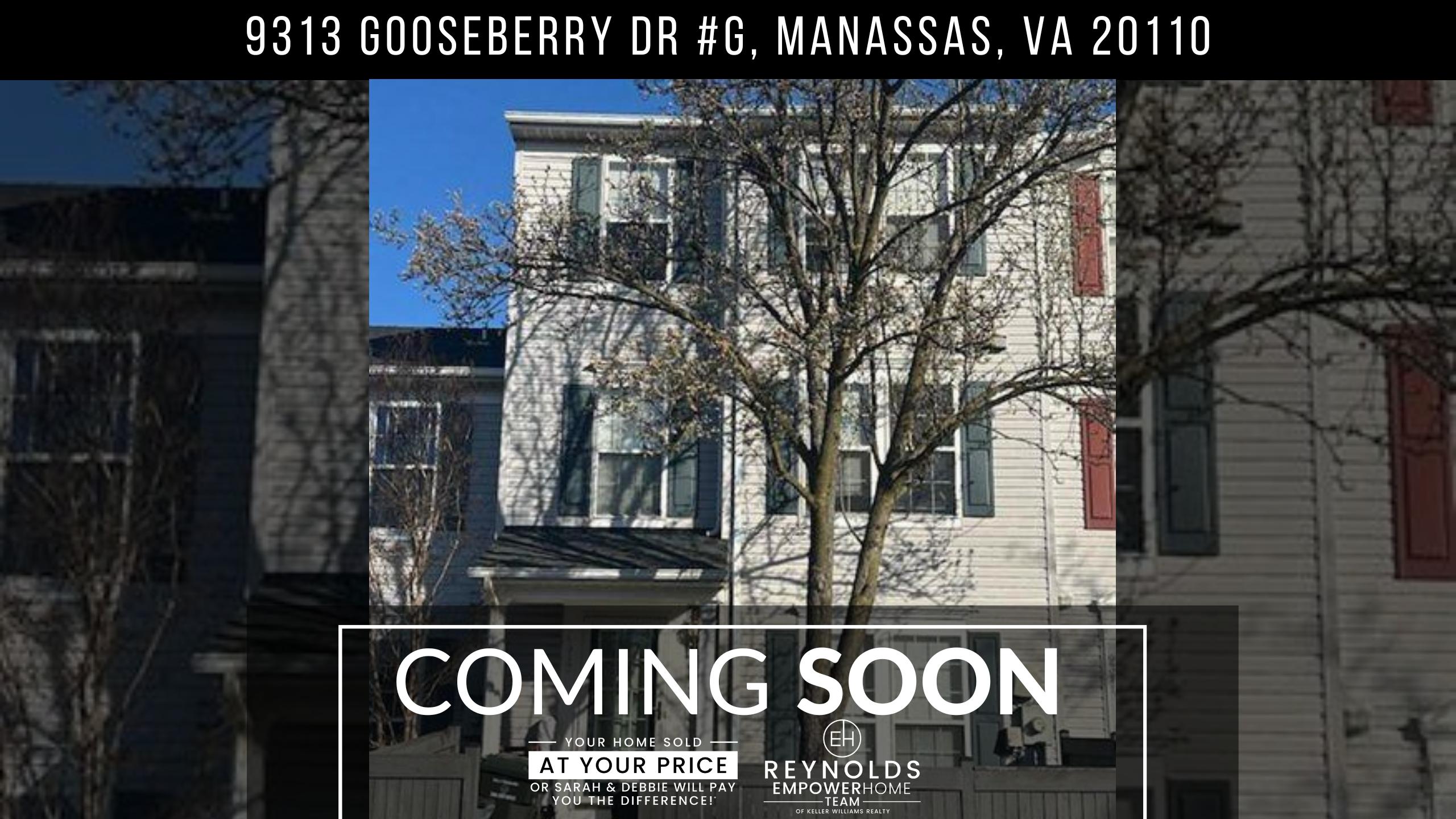 9313 Gooseberry Dr #G, Manassas, VA 20110