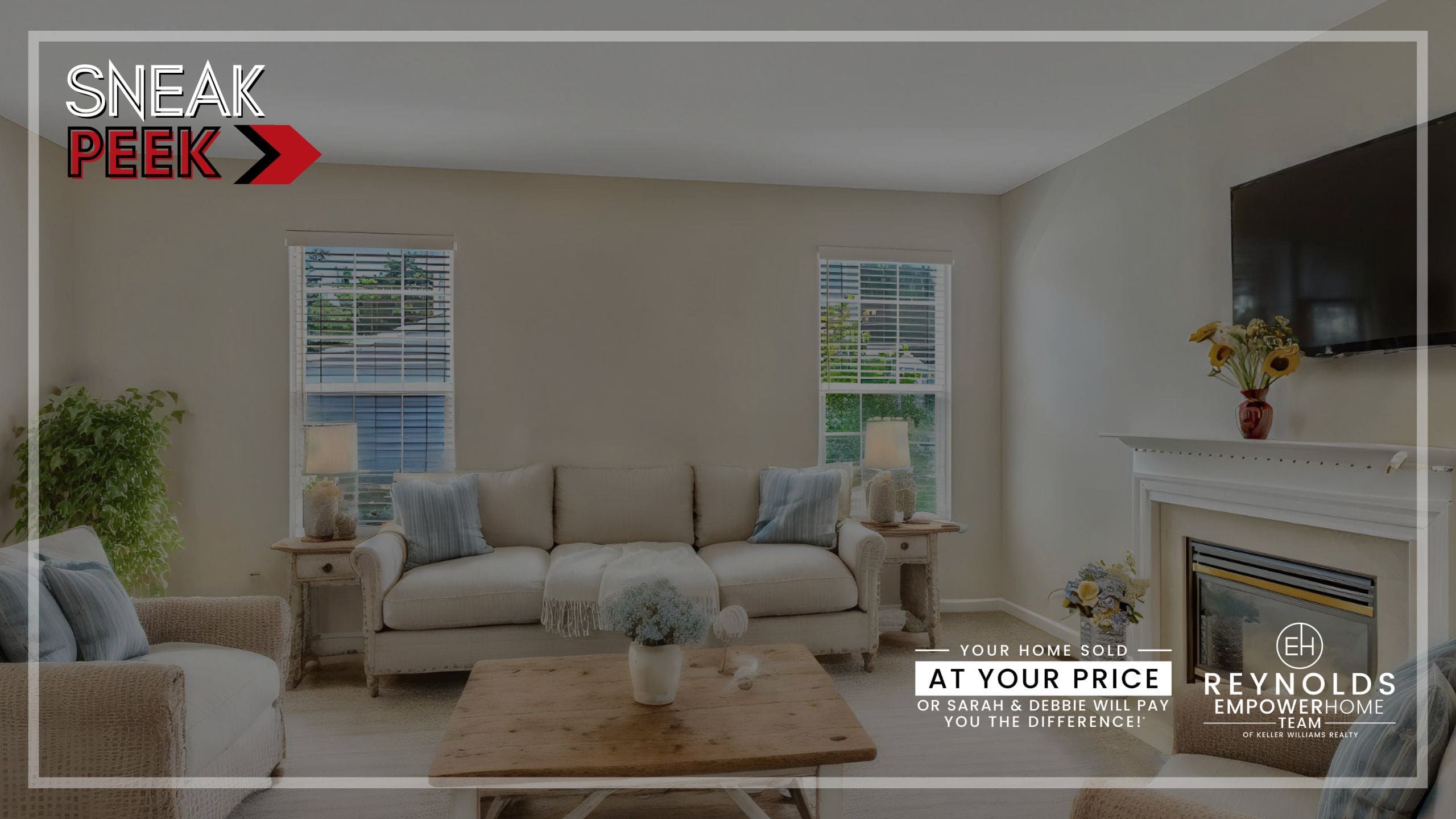 Reynolds EmpowerHome Team Weekly List of Sneak Peek Homes for August 01