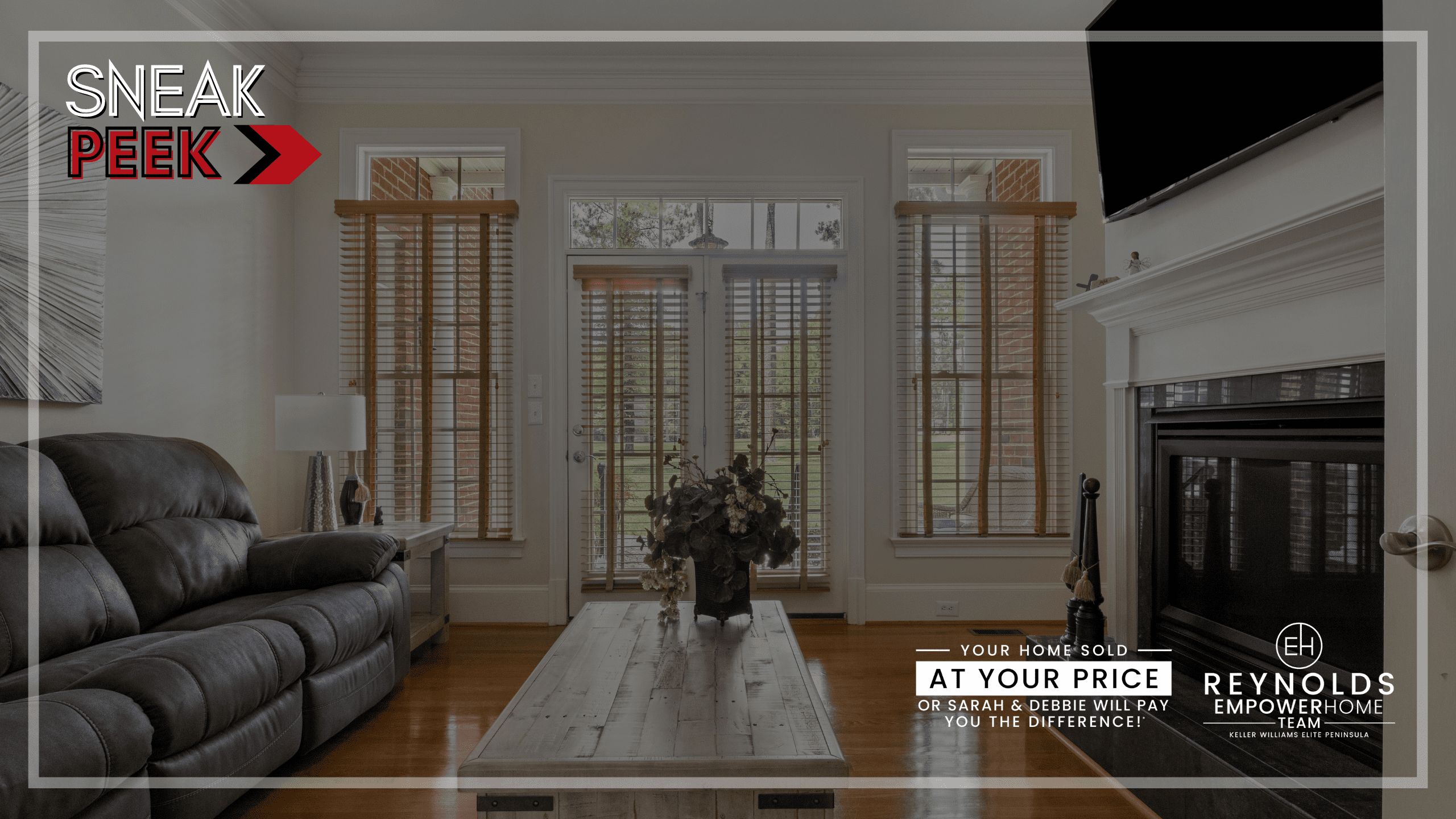 Reynolds EmpowerHome Team Hampton Roads Weekly List of Sneak Peek Home for August 29