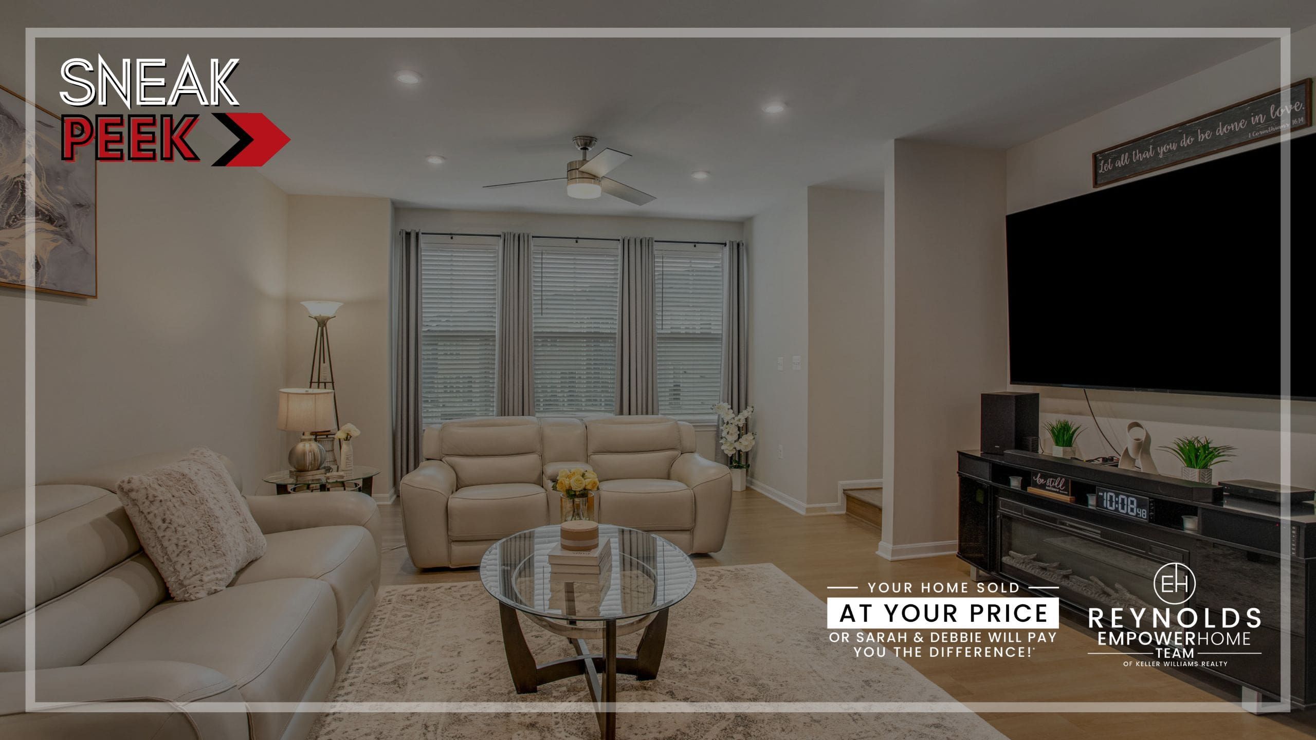 Reynolds EmpowerHome Team Weekly List of Sneak Peek Homes for September 12