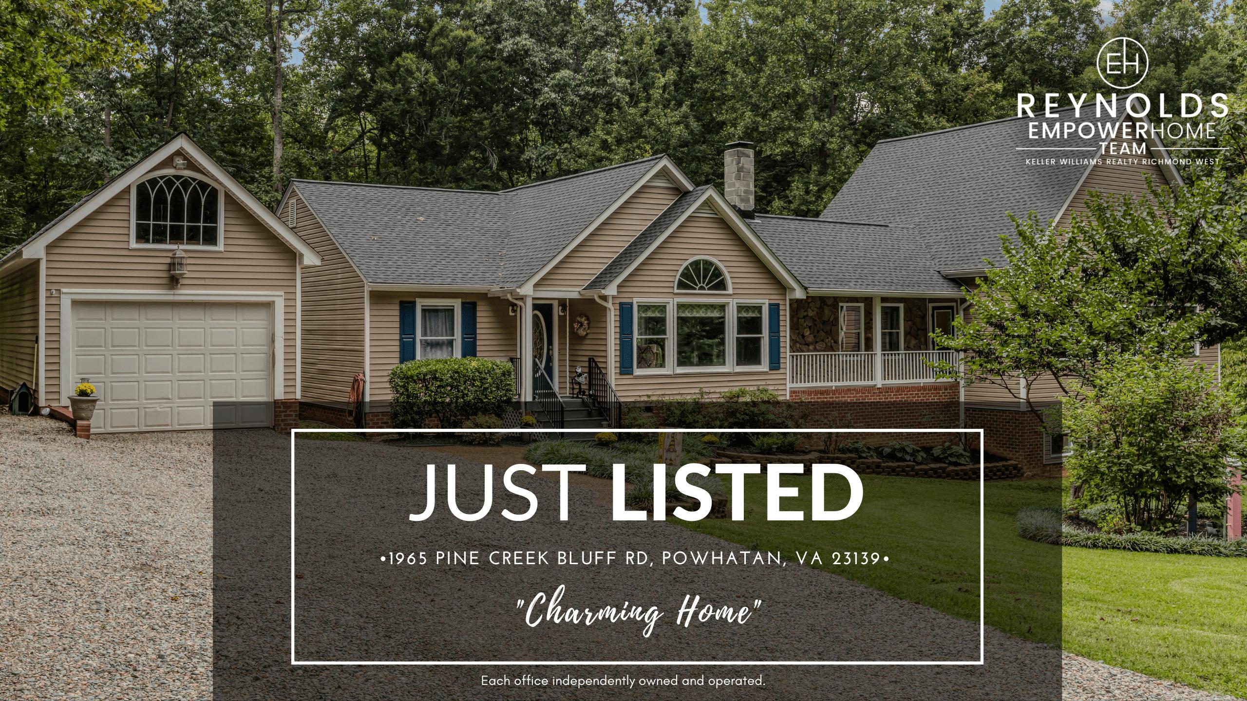 1965 Pine Creek Bluff Rd, Powhatan, VA 23139