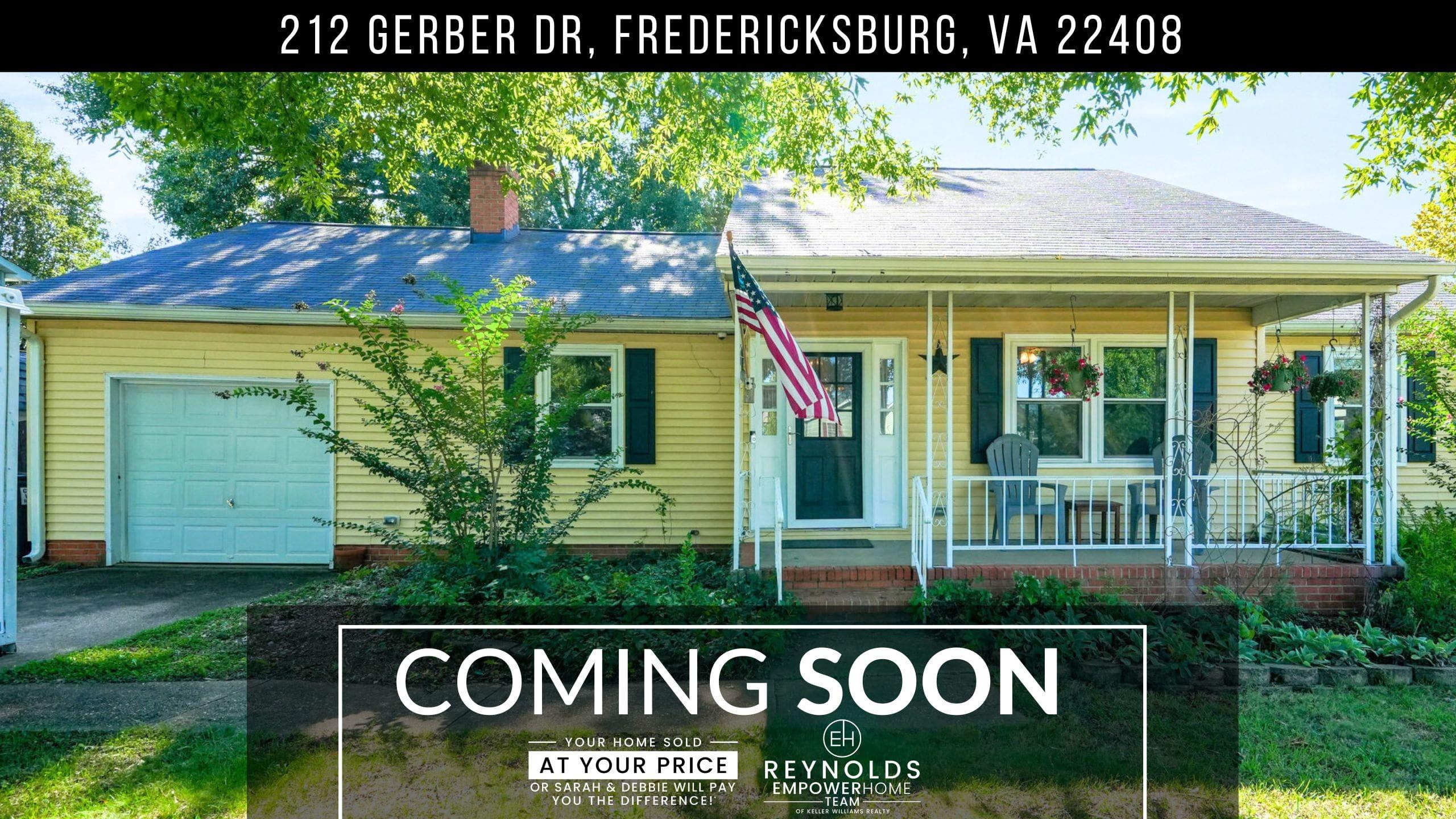 212 Gerber Dr, Fredericksburg, VA 22408