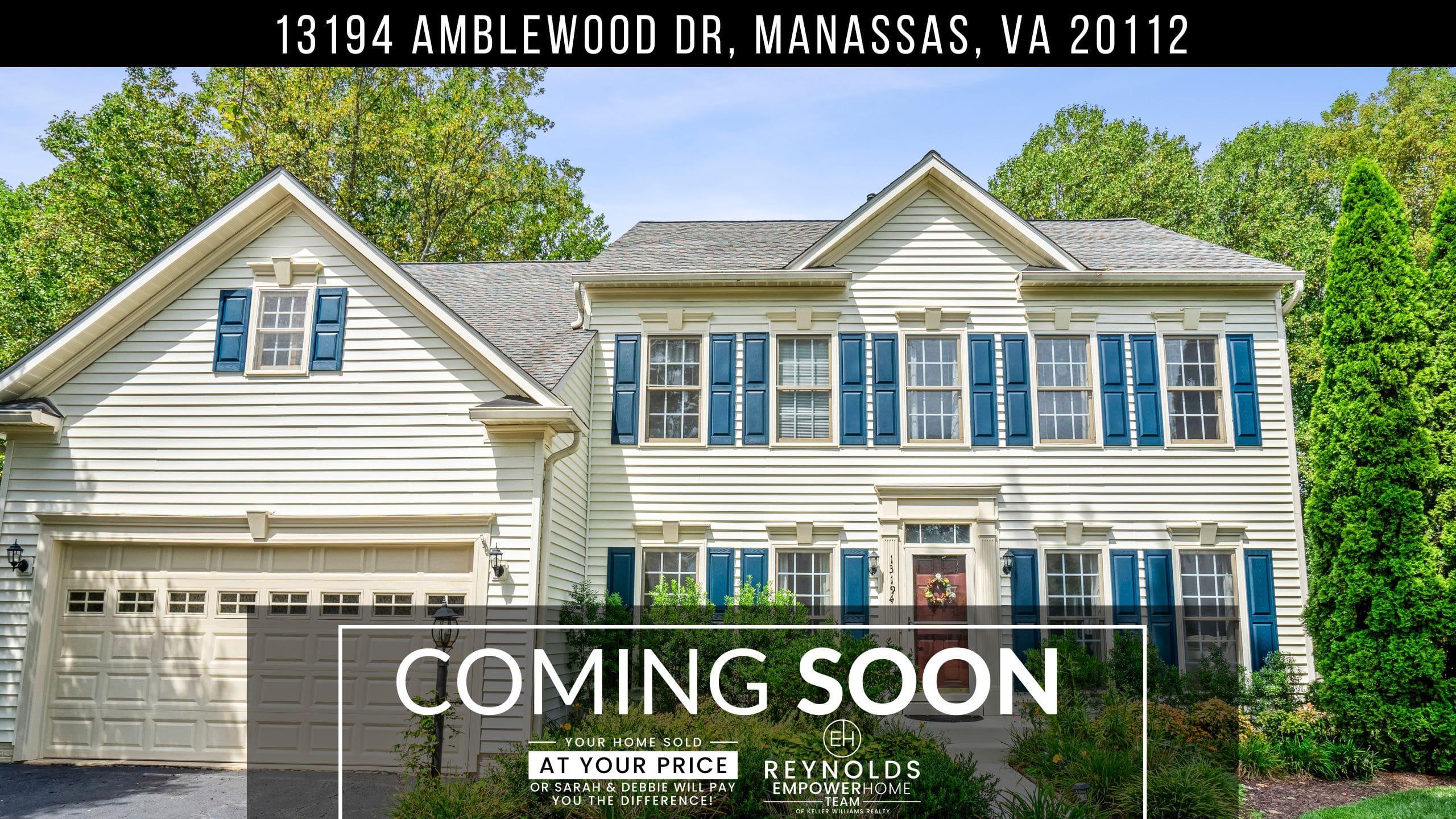 13194 Amblewood Dr, Manassas, VA 20112