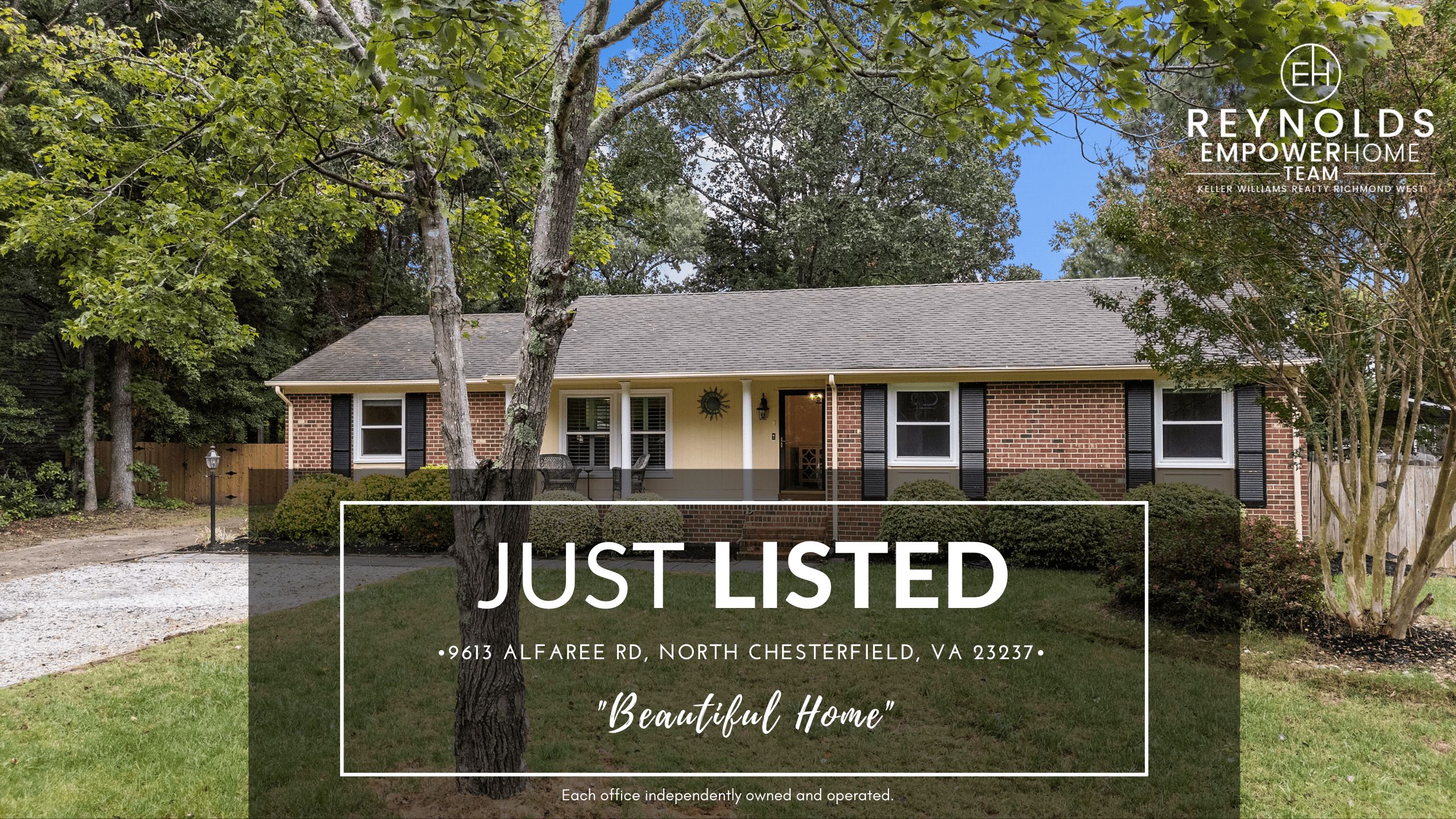 9613 Alfaree Rd, North Chesterfield, VA 23237