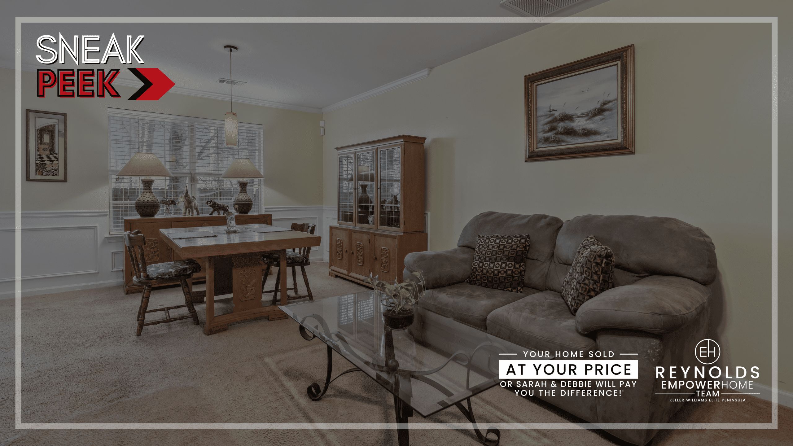 Reynolds EmpowerHome Team Hampton Roads Weekly List of Sneak Peek Home for November 28