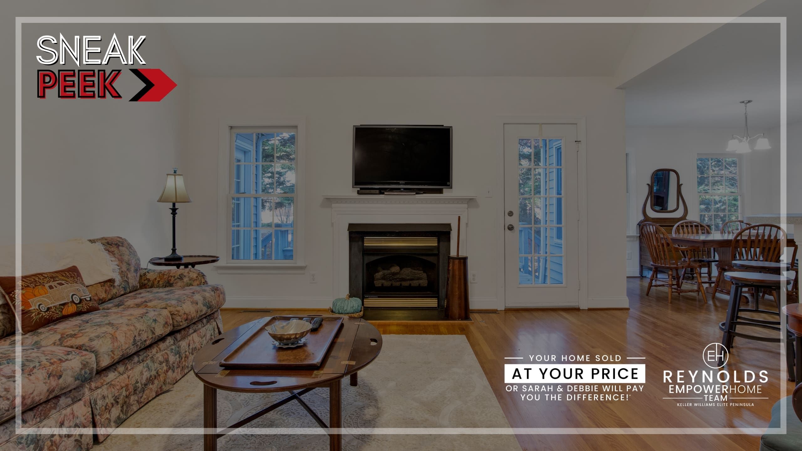 Reynolds EmpowerHome Team Hampton Roads Weekly List of Sneak Peek Home for December 26