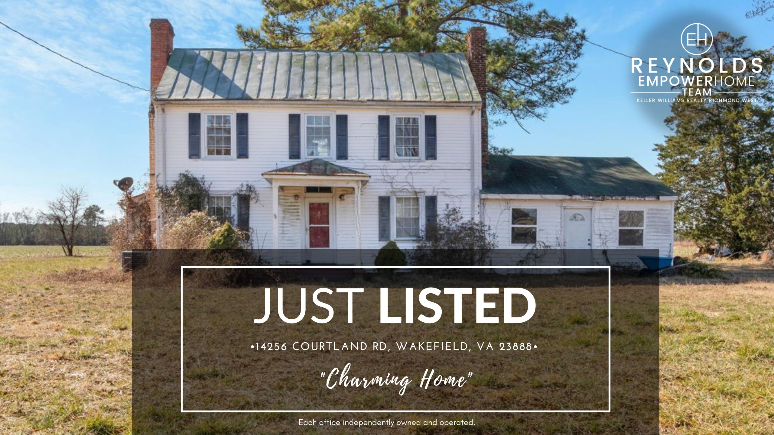 14256 Courtland Rd, Wakefield, VA 23888