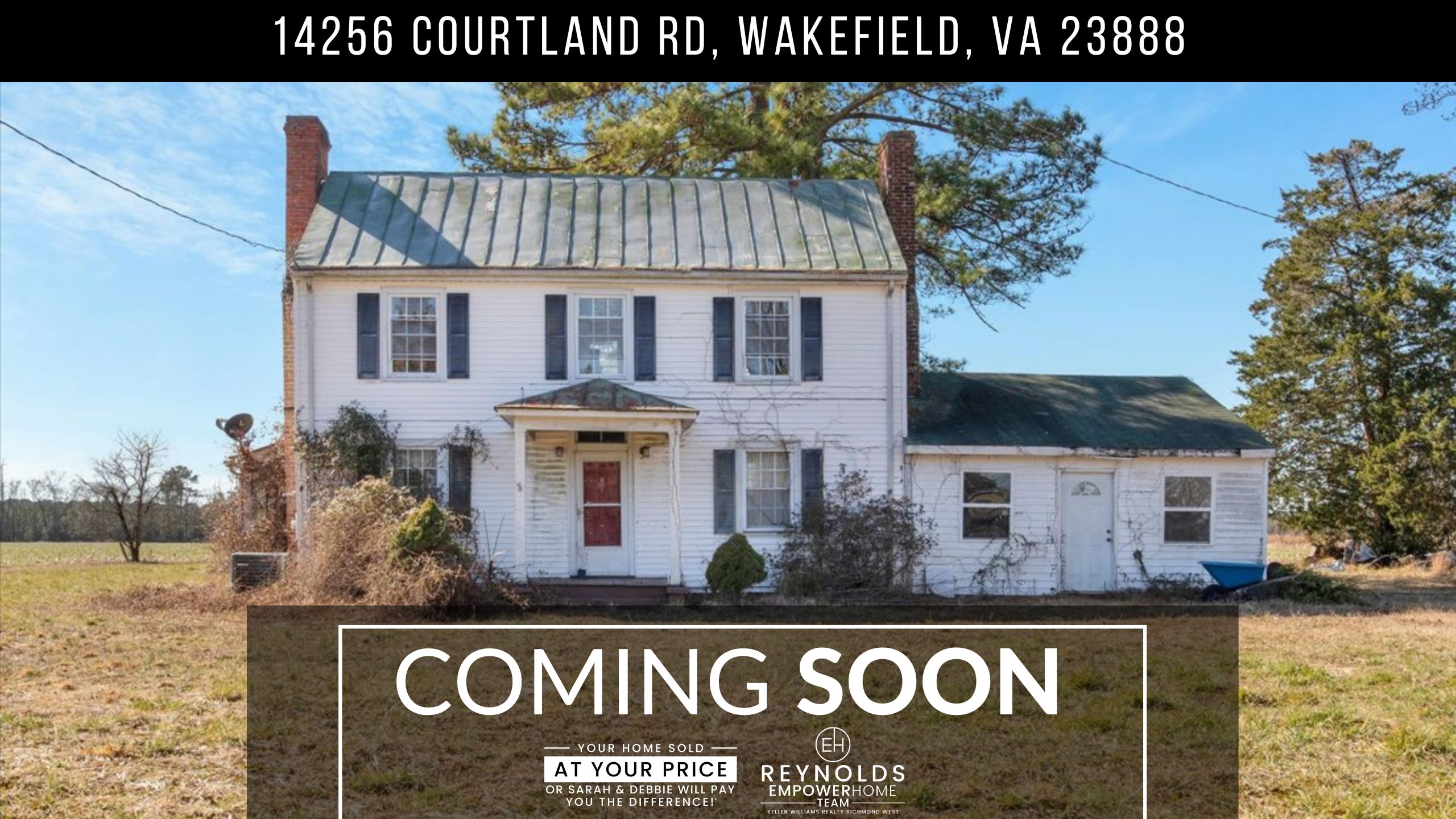 14256 Courtland Rd, Wakefield, VA 23888
