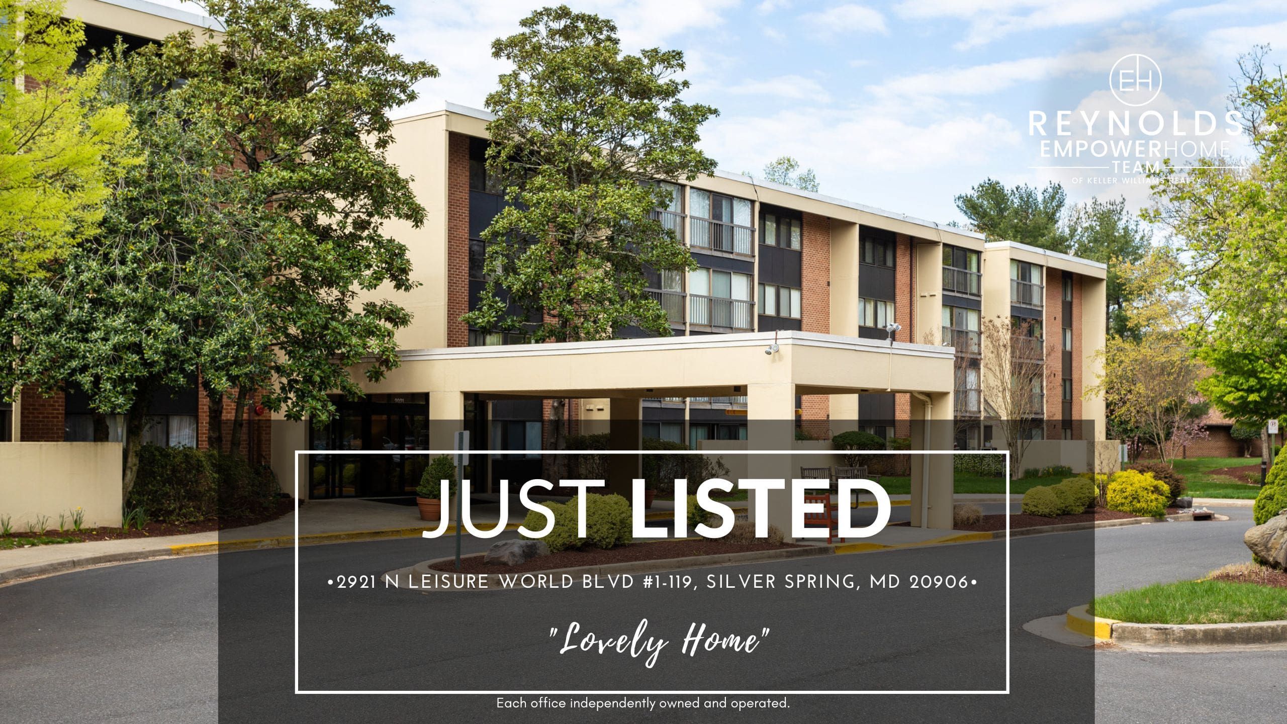 2921 N Leisure World Blvd #1-119, Silver Spring, MD 20906